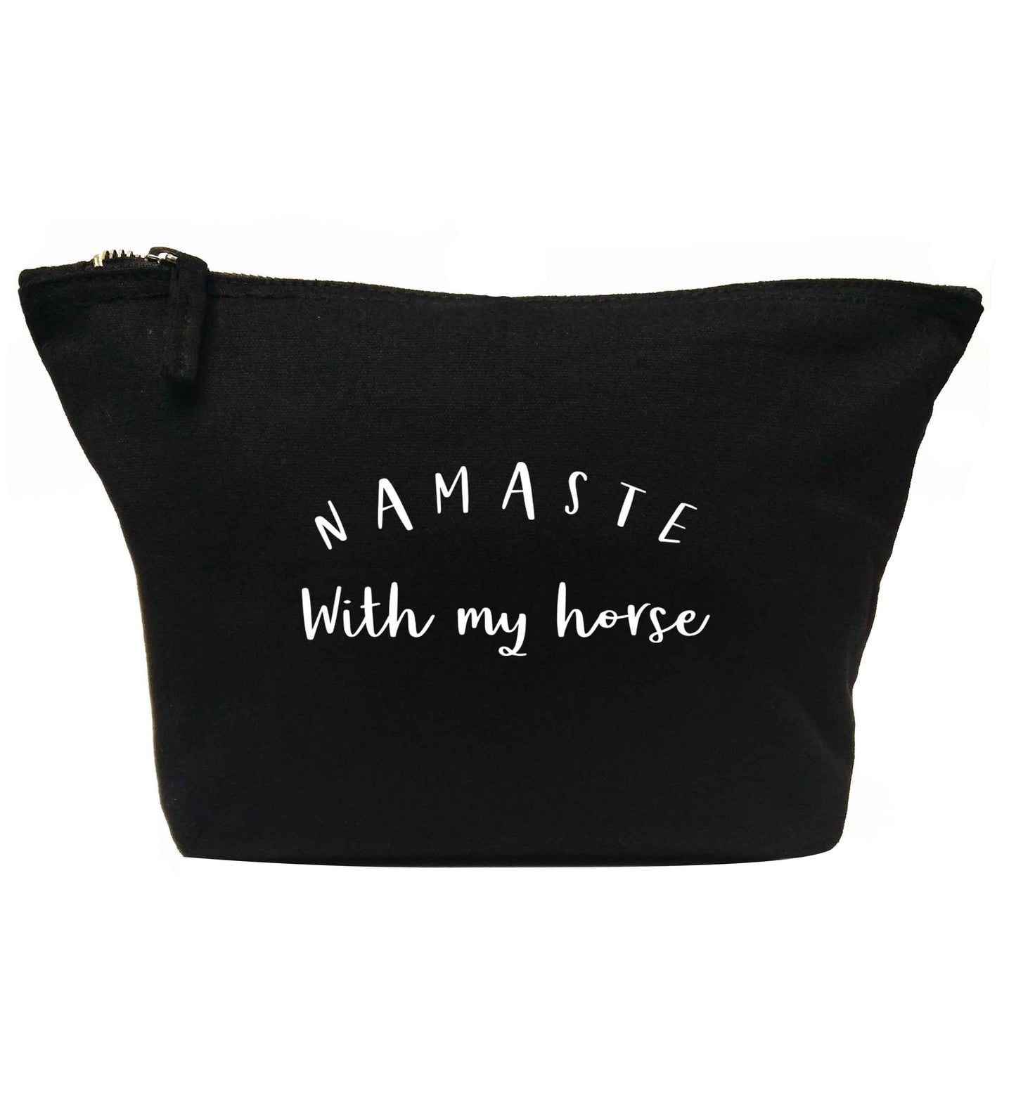 Namaste with my horse | Makeup / wash bag