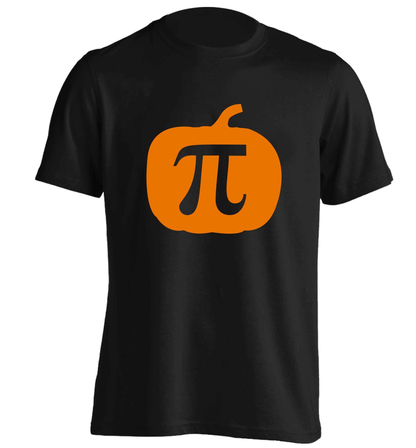 Pumpkin Pie adults unisex black Tshirt 2XL