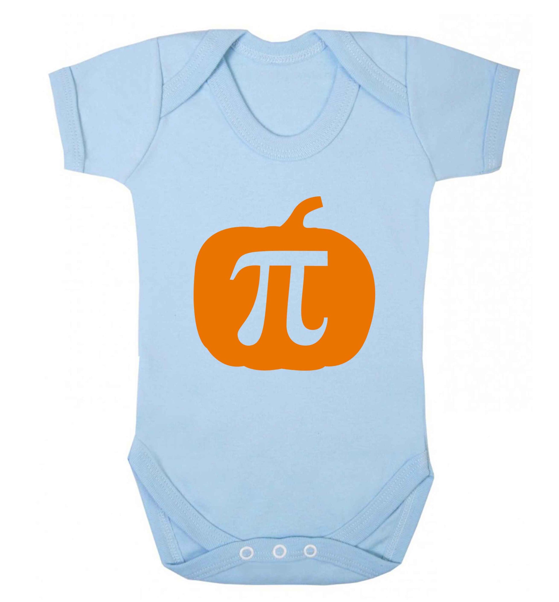 Pumpkin Pie baby vest pale blue 18-24 months