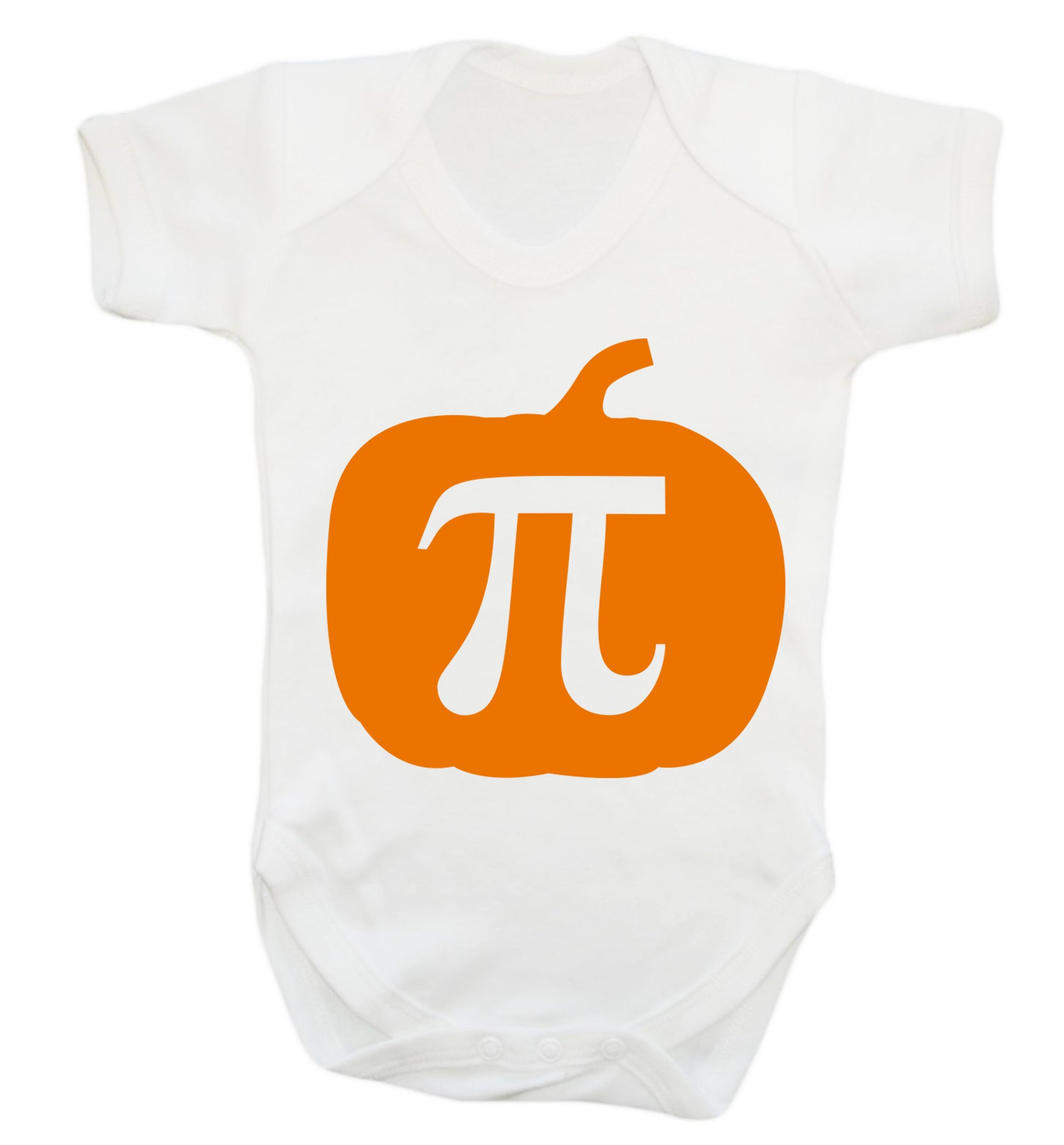 Pumpkin Pi Baby Vest white 18-24 months