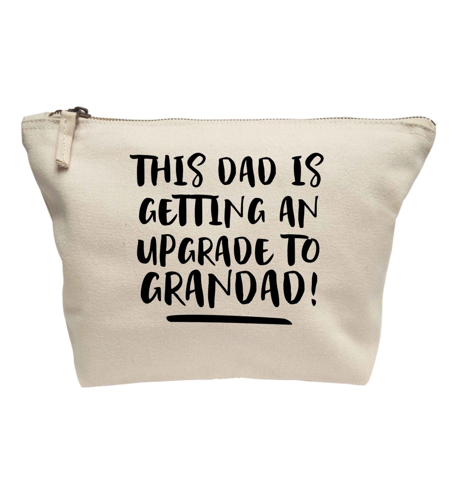 This dad is getting an upgrade to grandad! | makeup / wash bag
