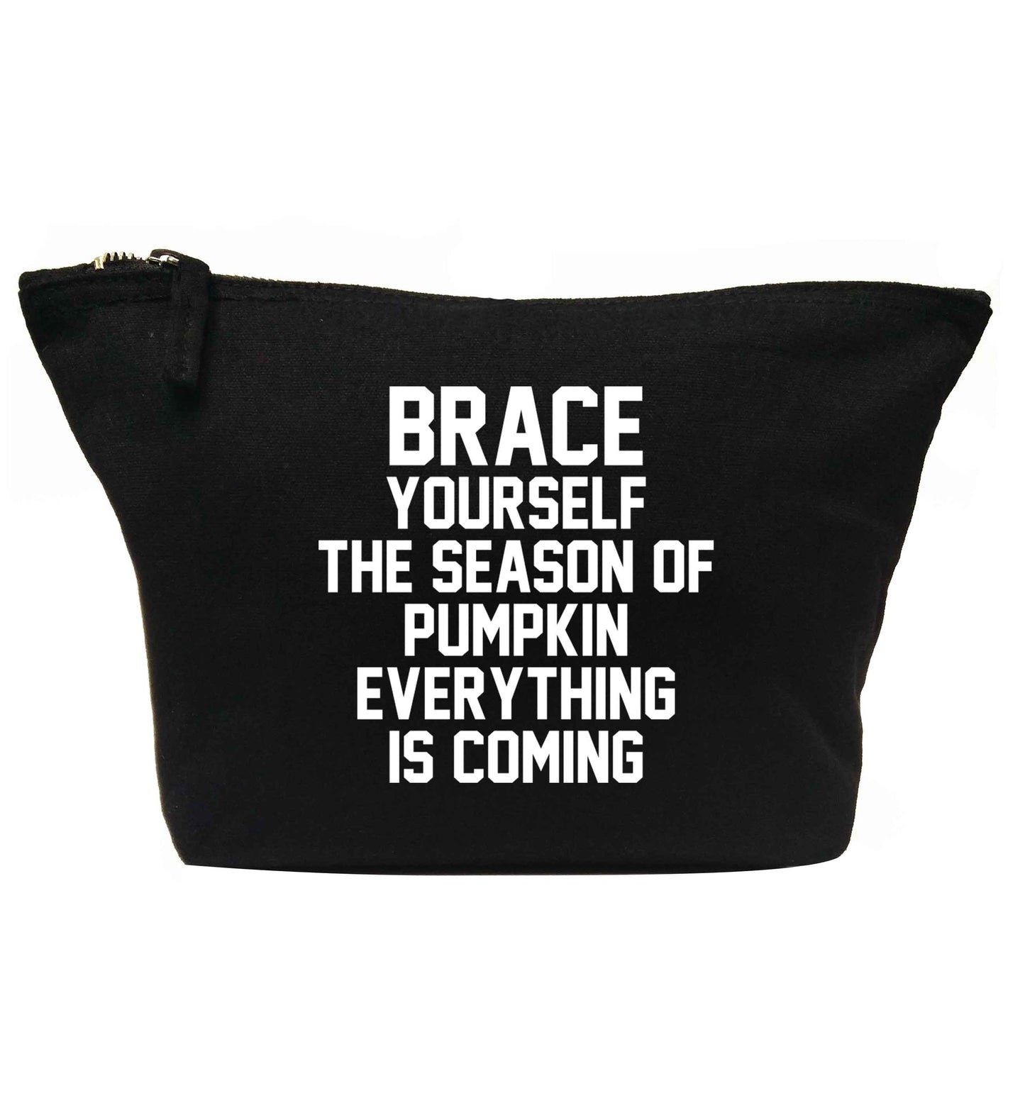 Brace yourself the season of pumpkin everything is coming | Makeup / wash bag