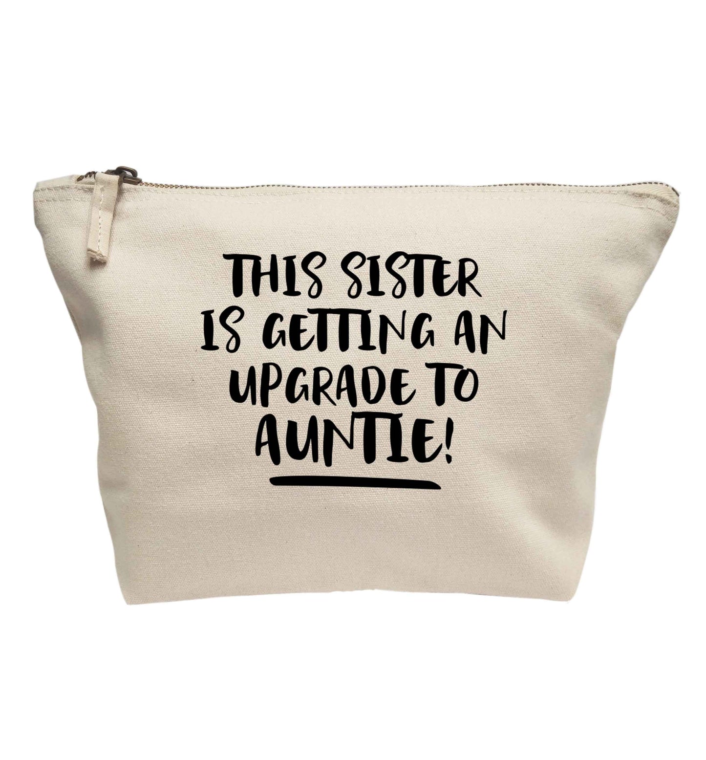 This sister is getting an upgrade to auntie! | makeup / wash bag