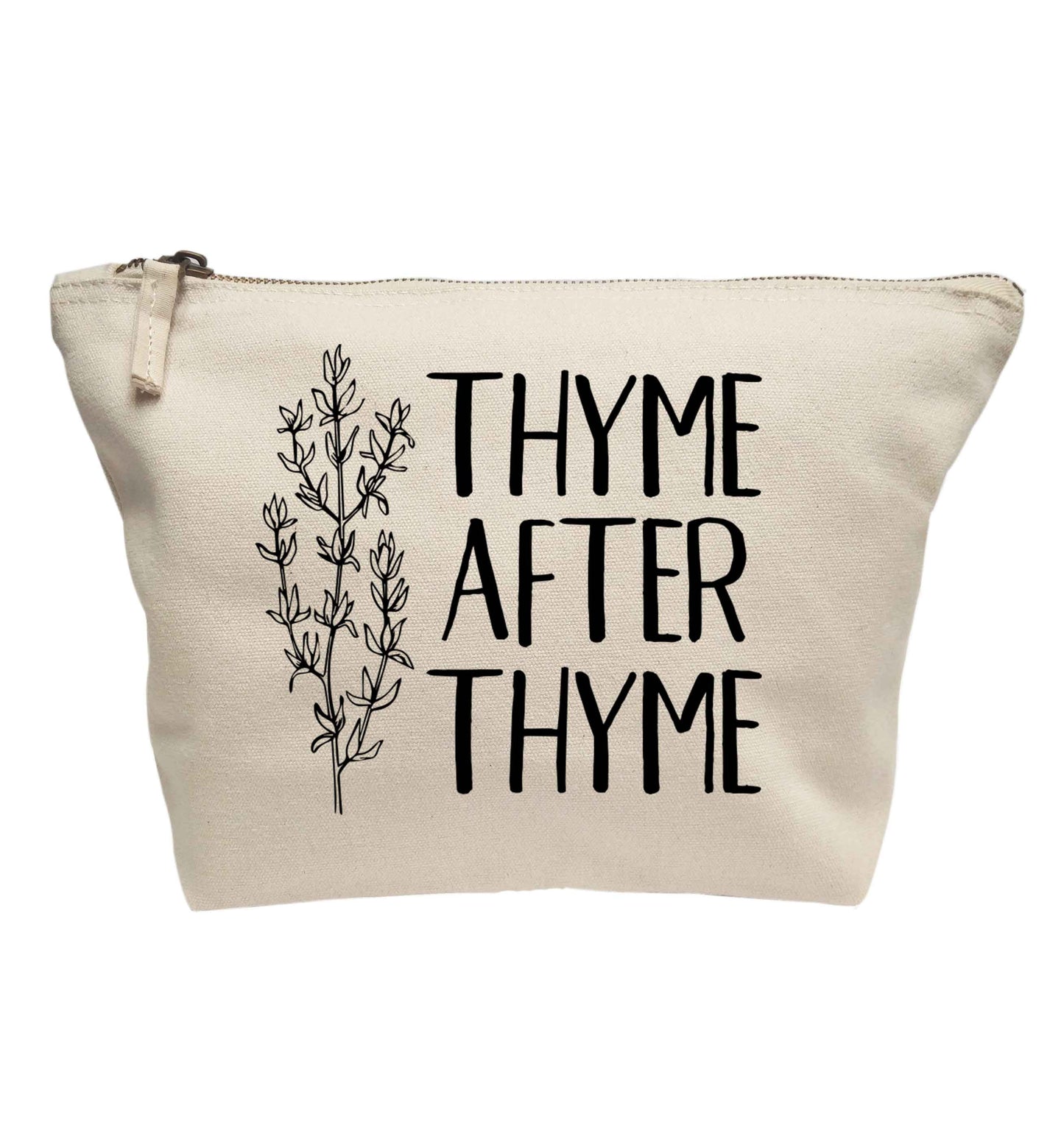 Thyme after thyme | makeup / wash bag