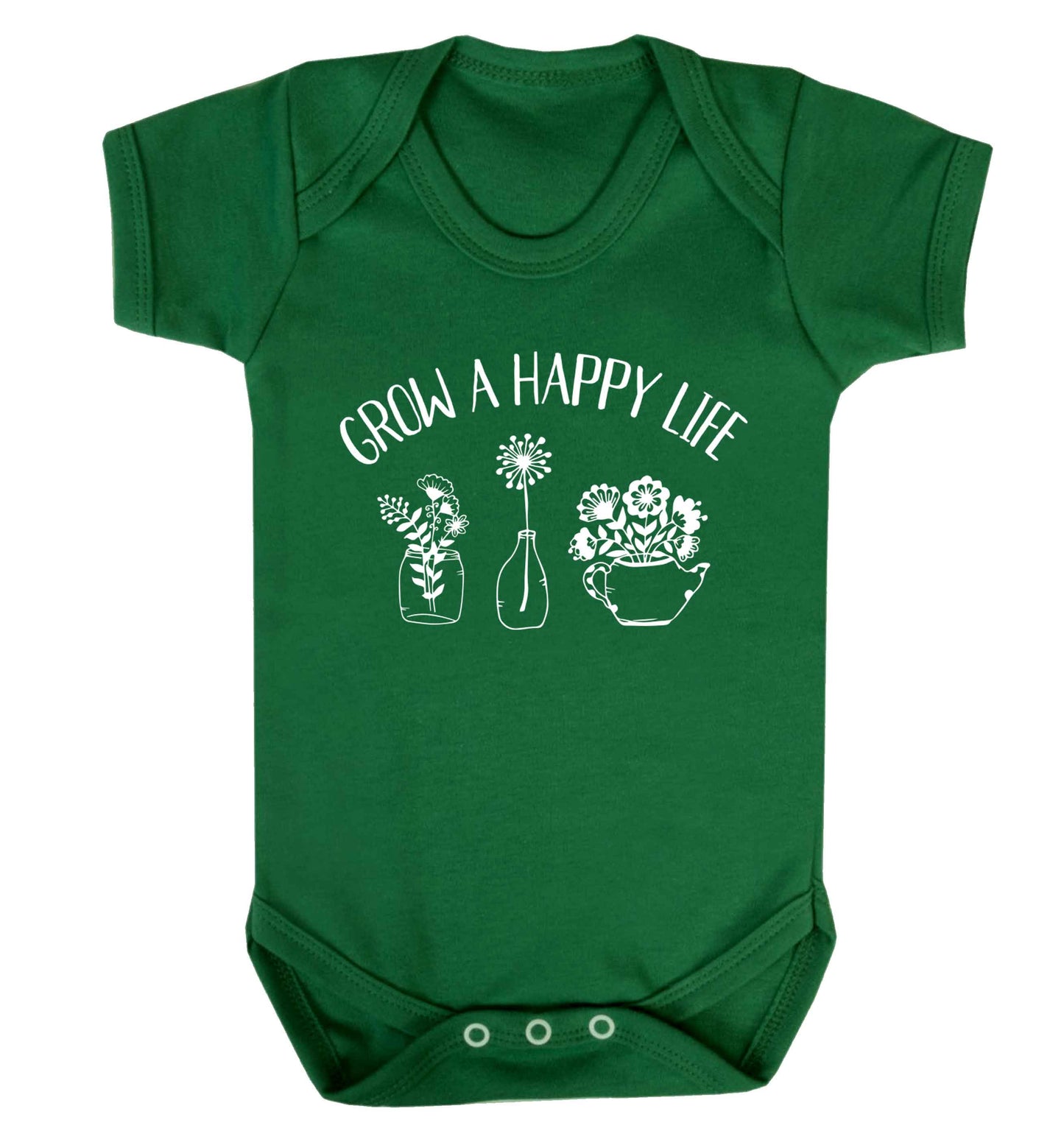 Grow a happy life Baby Vest green 18-24 months