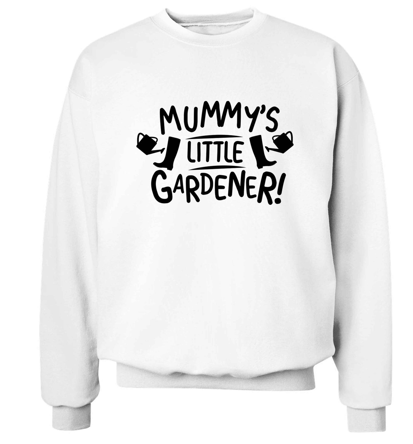 Mummy's little gardener Adult's unisex white Sweater 2XL