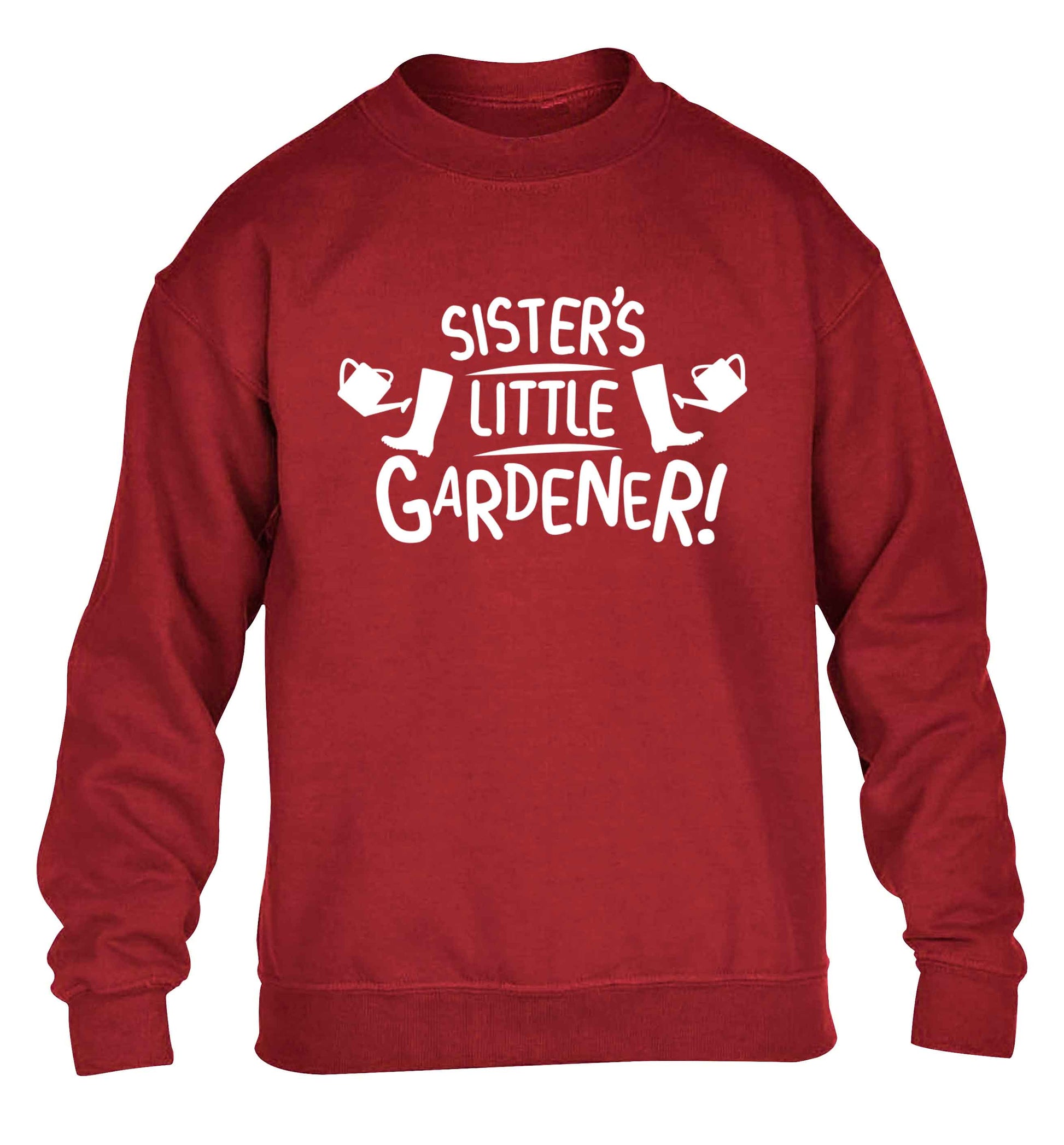 Sister's little gardener children's grey sweater 12-13 Years