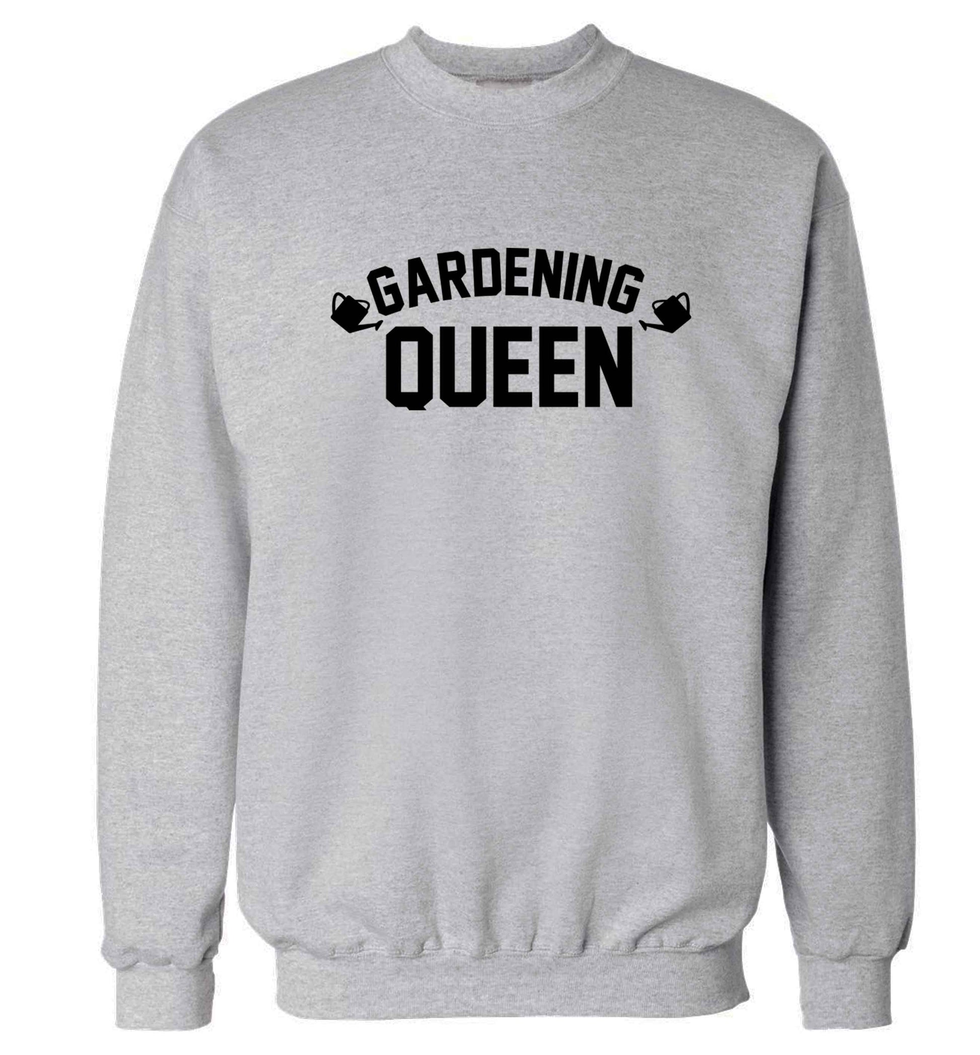 Gardening queen Adult's unisex grey Sweater 2XL