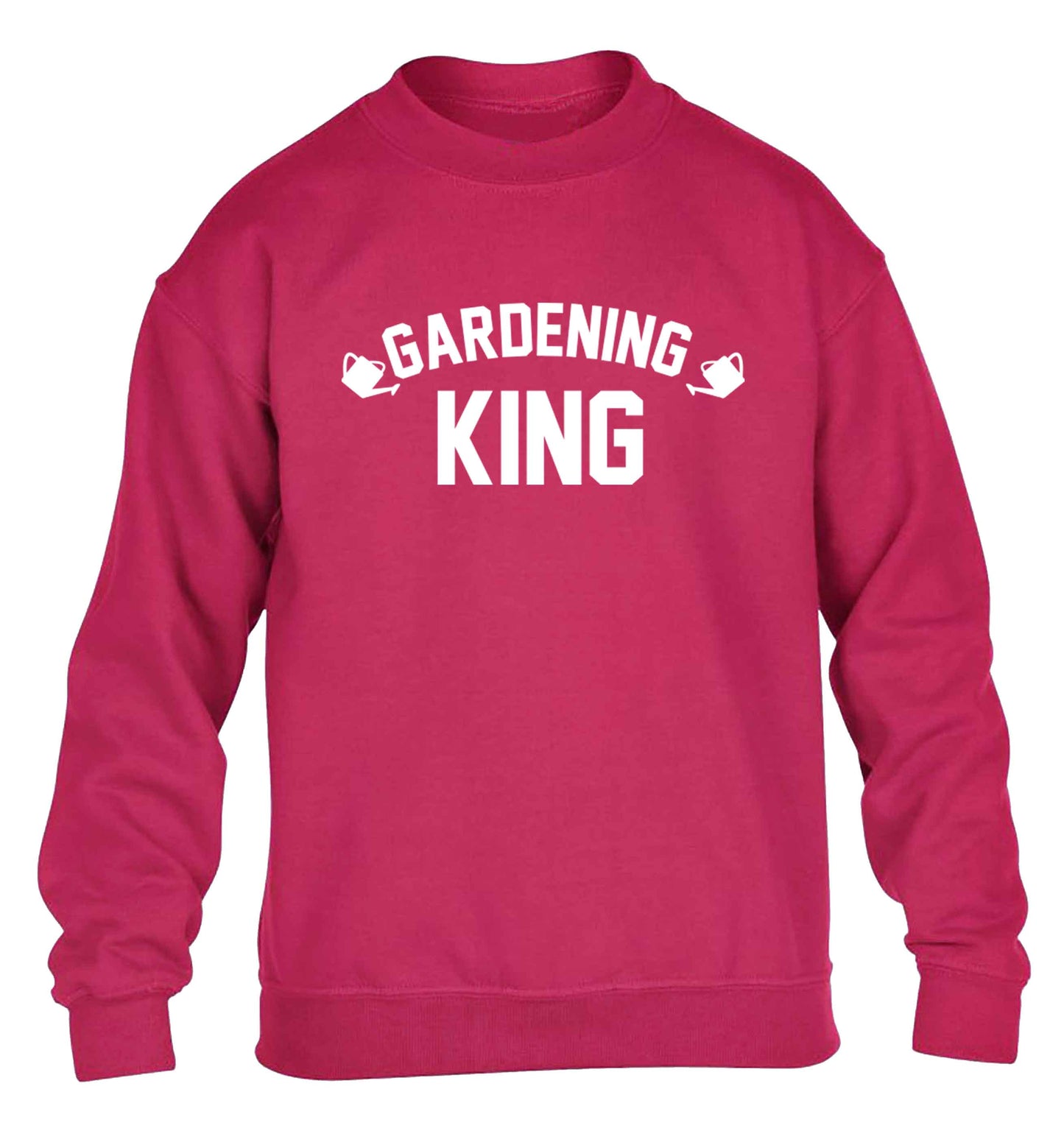Gardening king children's pink sweater 12-13 Years
