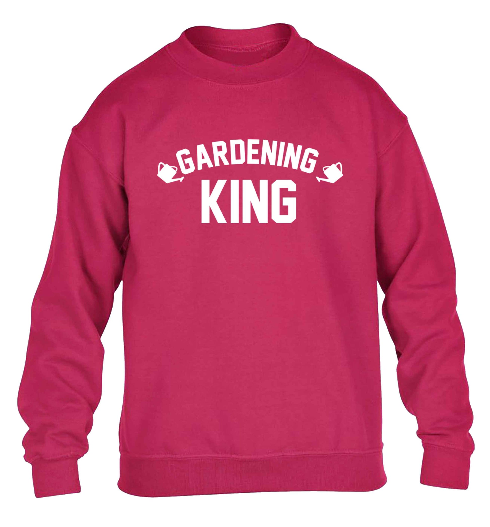 Gardening king children's pink sweater 12-13 Years