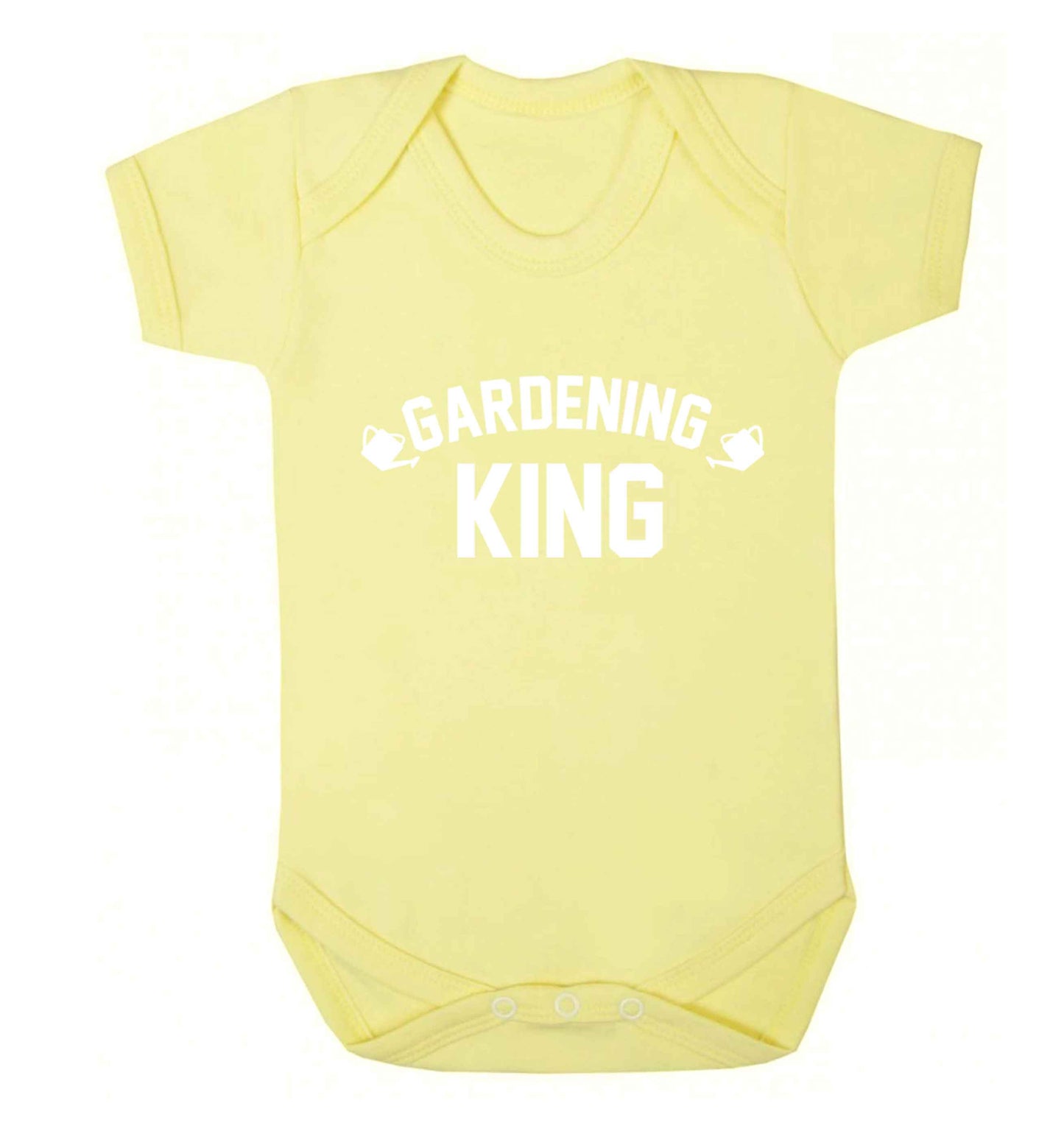 Gardening king Baby Vest pale yellow 18-24 months