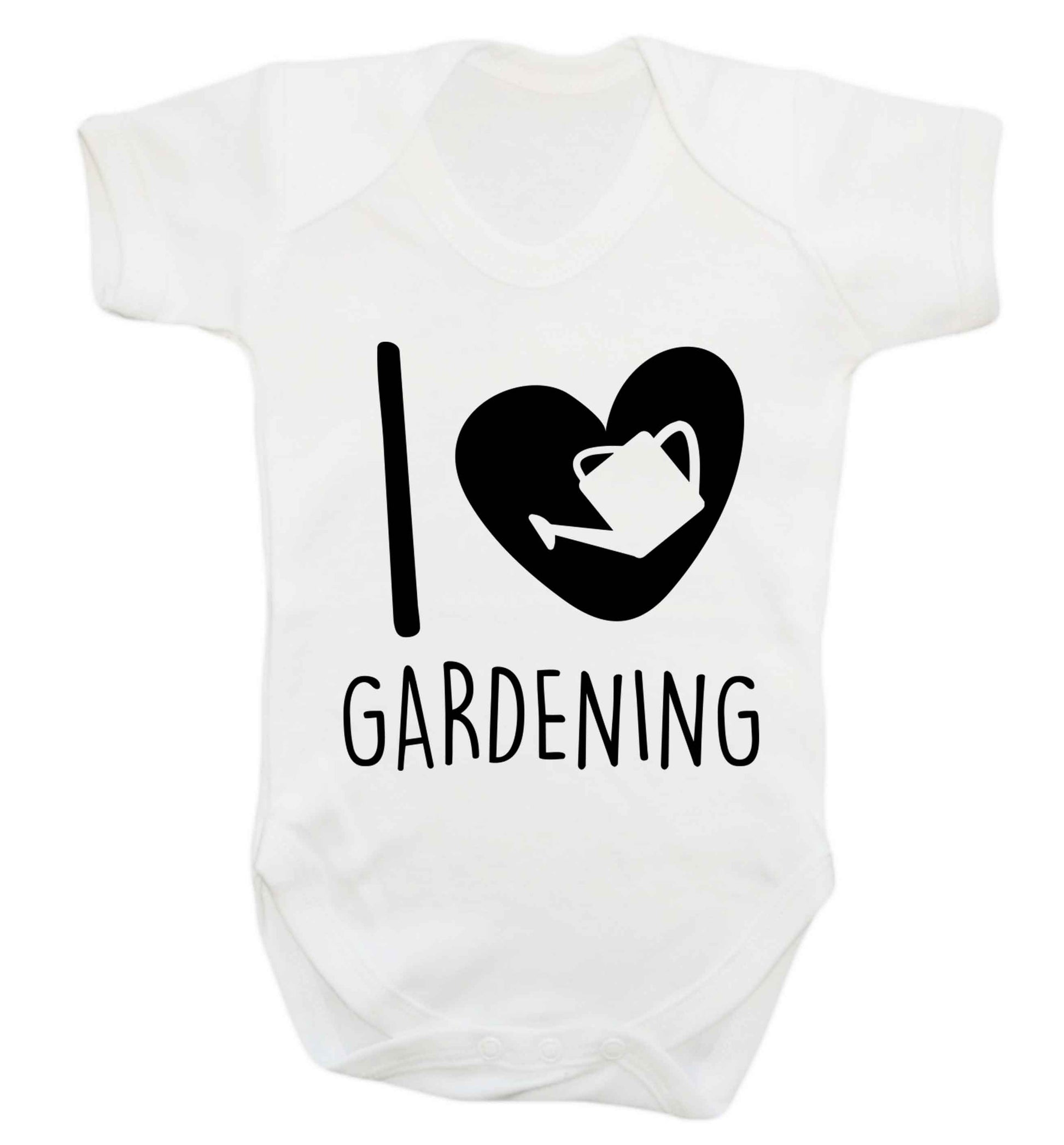 I love gardening Baby Vest white 18-24 months