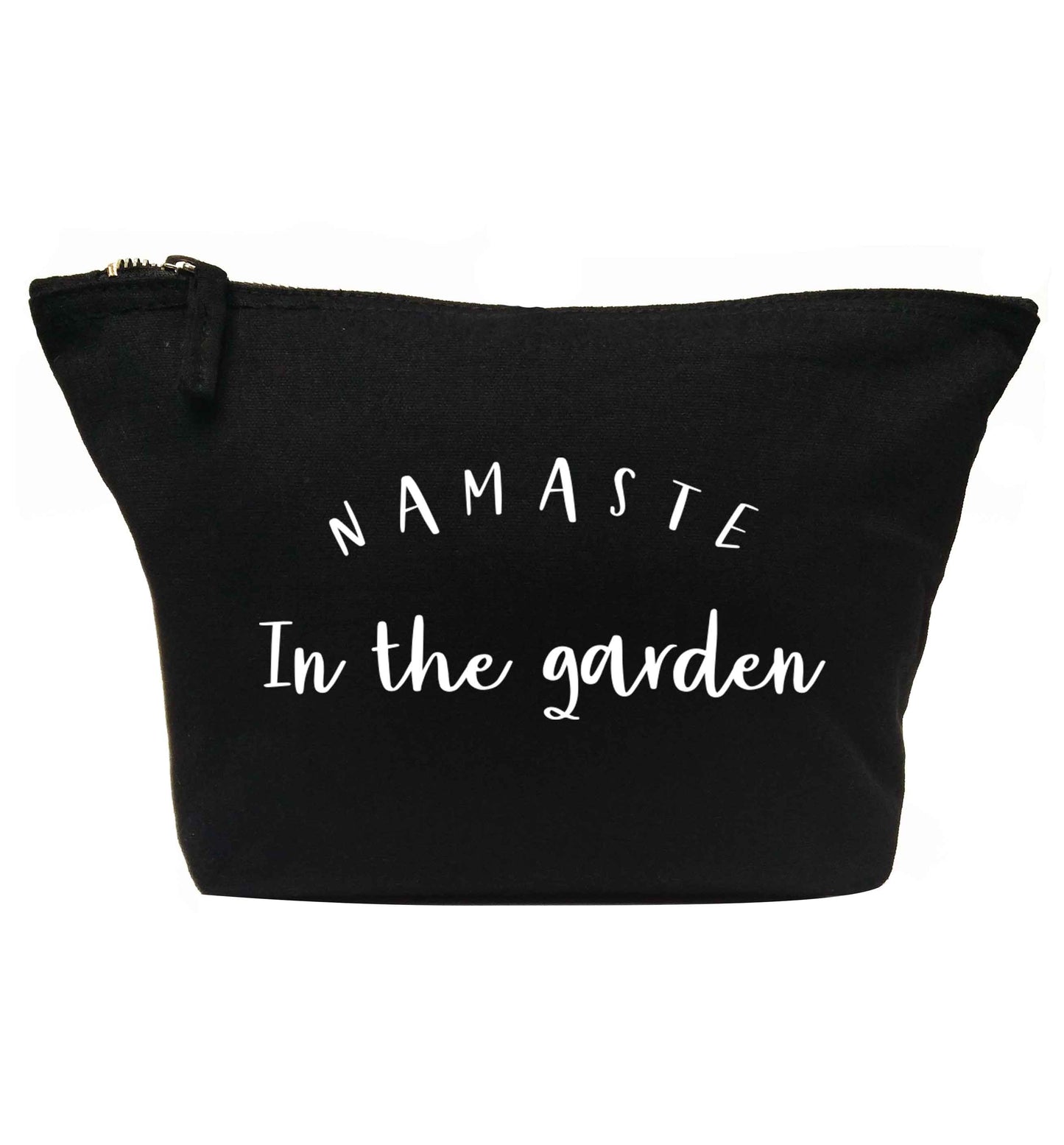Namaste in the garden | makeup / wash bag