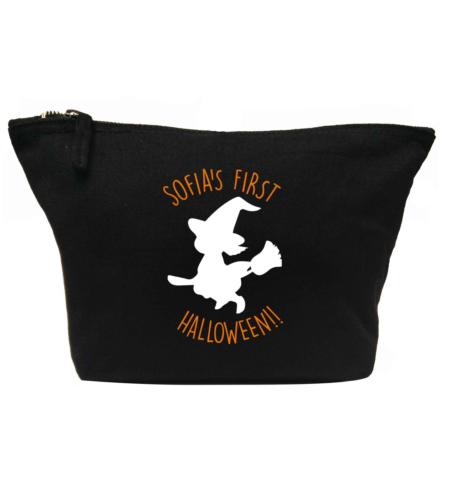 Personalised first halloween - Witch | Makeup / wash bag