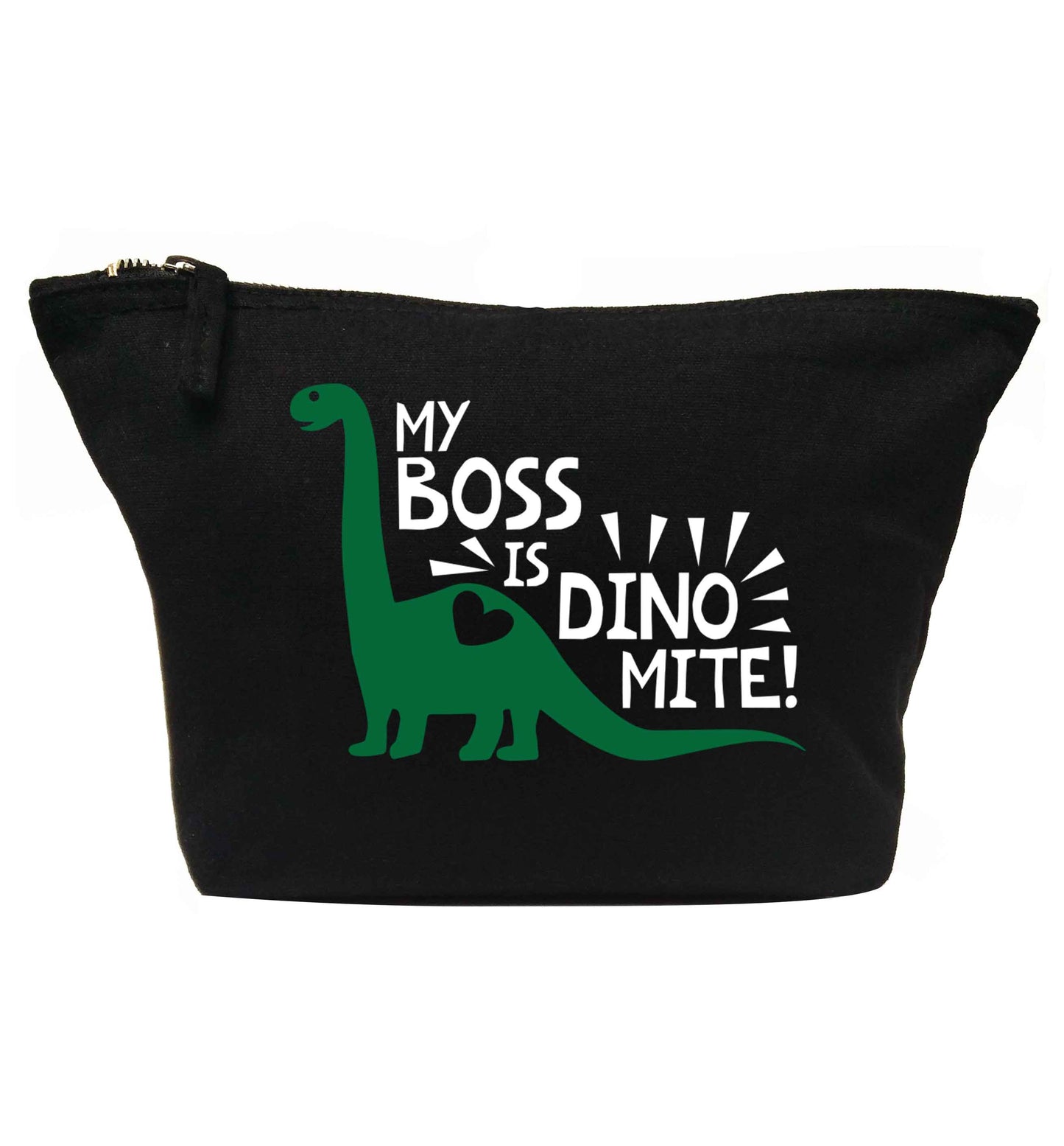 My boss is dinomite! | makeup / wash bag