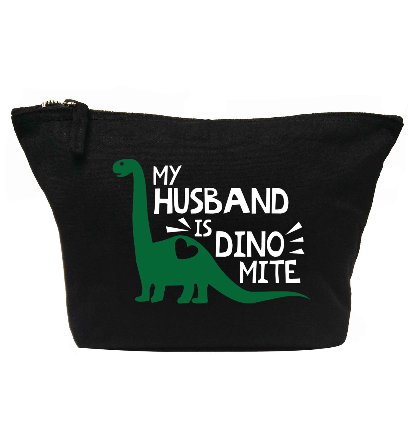 My husband is dinomite! | makeup / wash bag