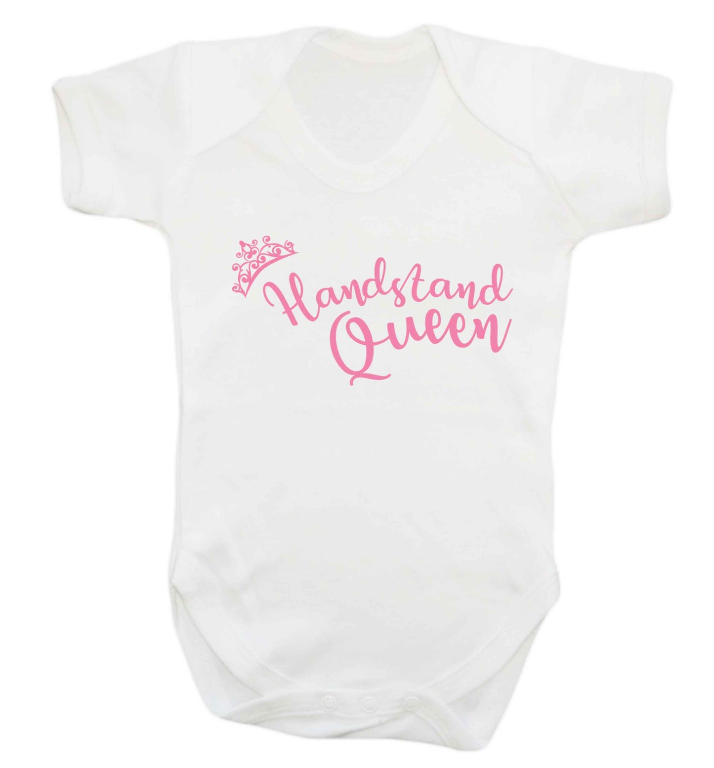 Handstand Queen Baby Vest white 18-24 months