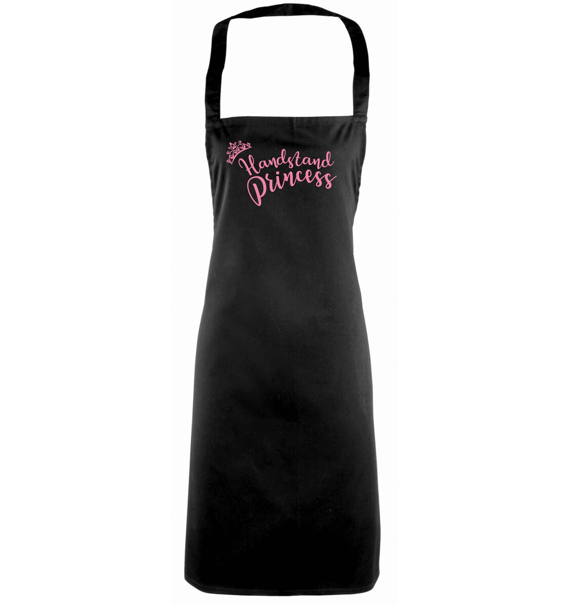 Handstand princess black apron