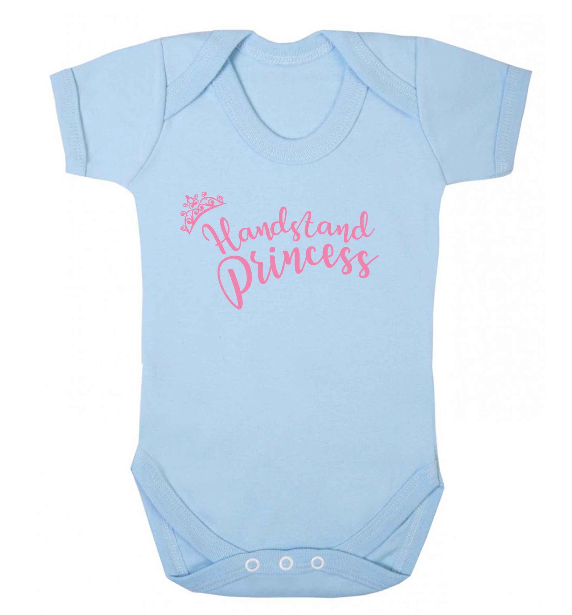 Handstand princess Baby Vest pale blue 18-24 months
