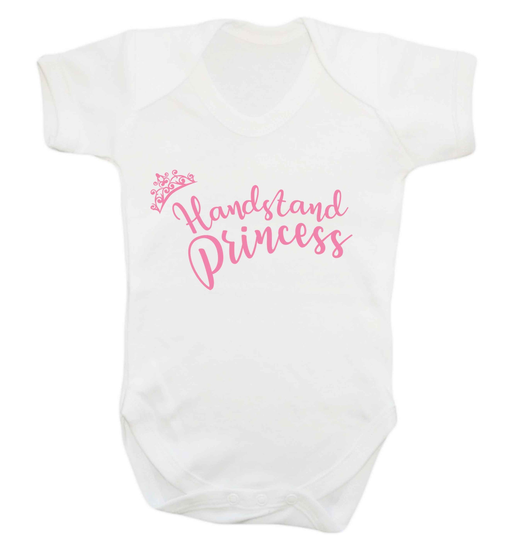 Handstand princess Baby Vest white 18-24 months