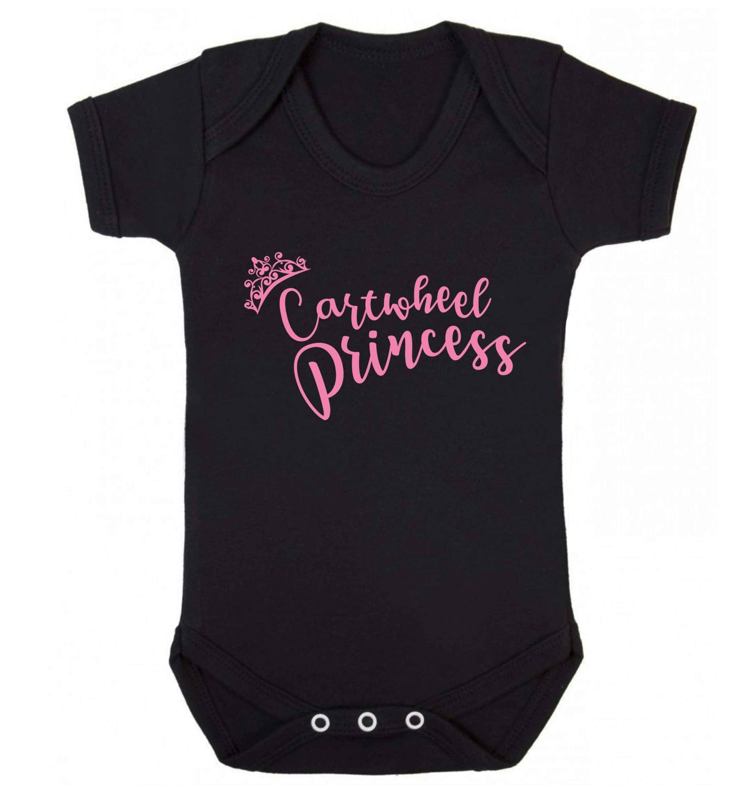 Cartwheel princess Baby Vest black 18-24 months
