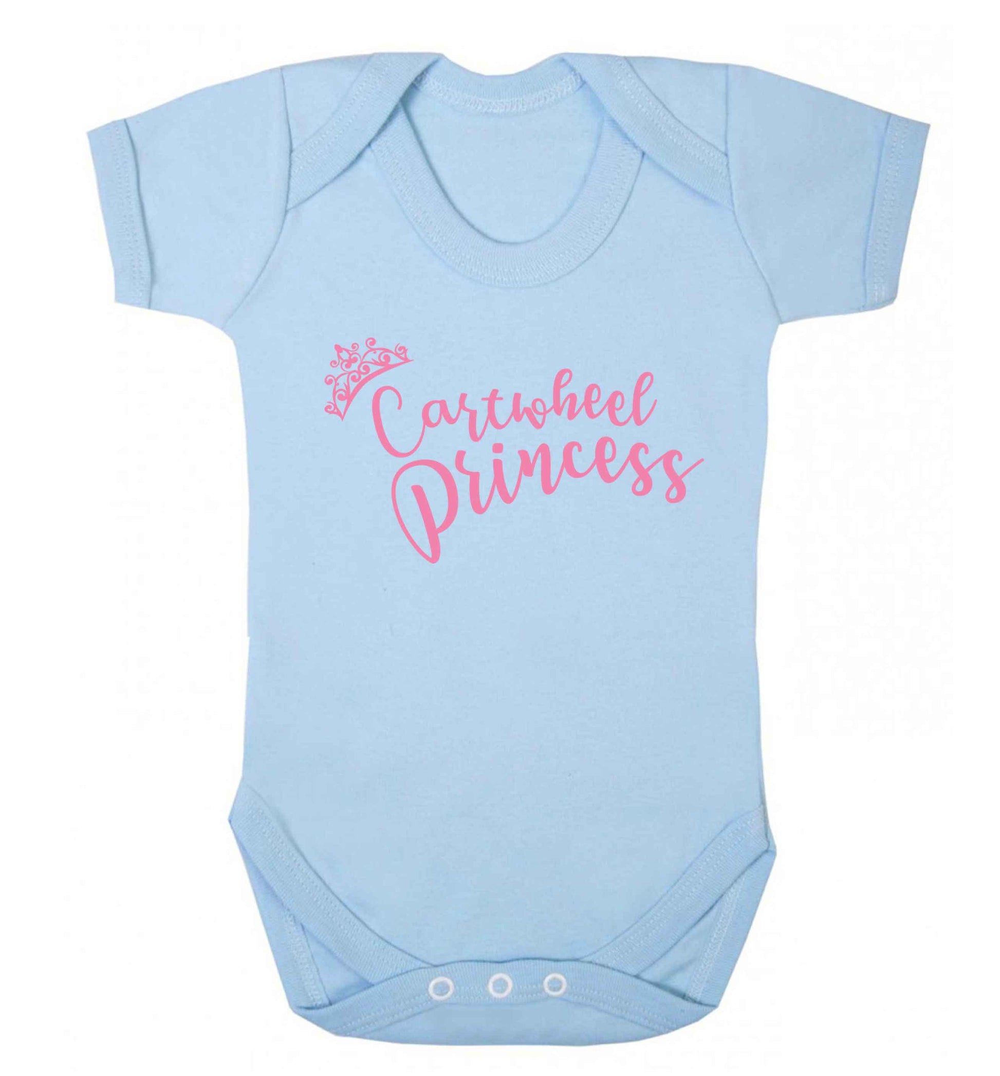 Cartwheel princess Baby Vest pale blue 18-24 months
