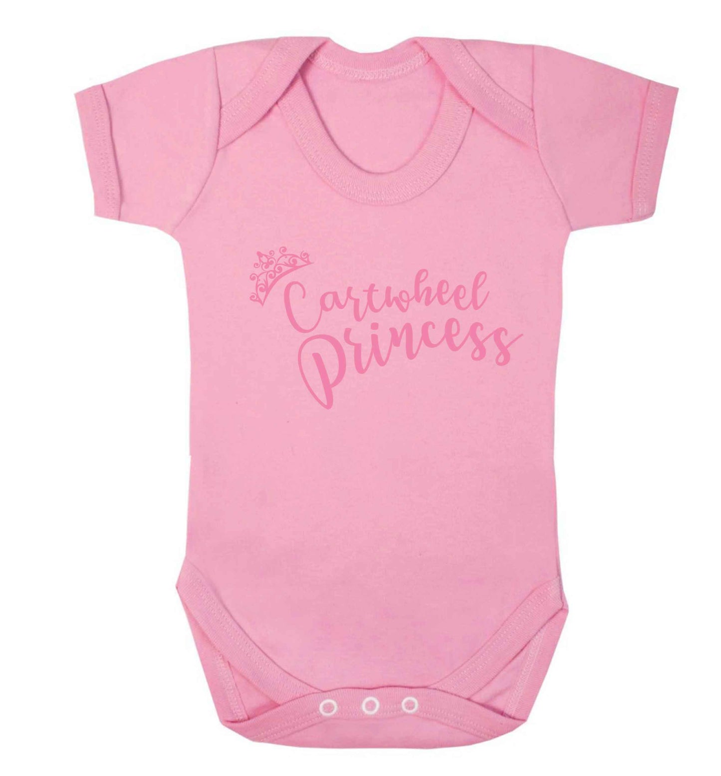 Cartwheel princess Baby Vest pale pink 18-24 months