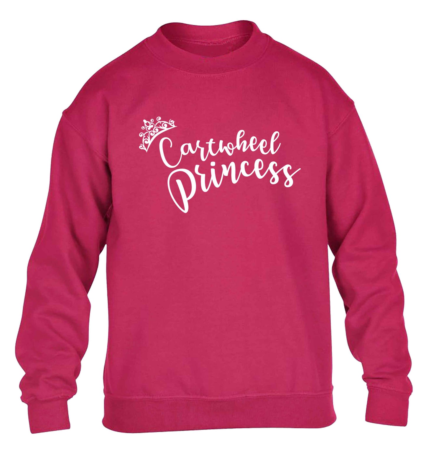 Cartwheel princess children's pink sweater 12-13 Years