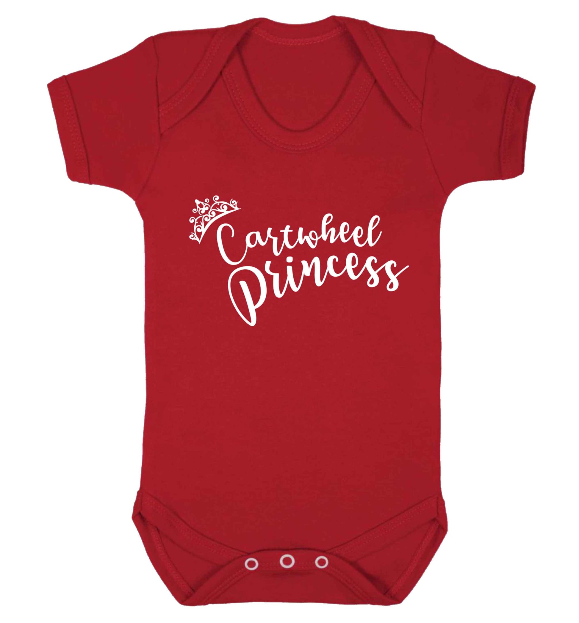 Cartwheel princess Baby Vest red 18-24 months
