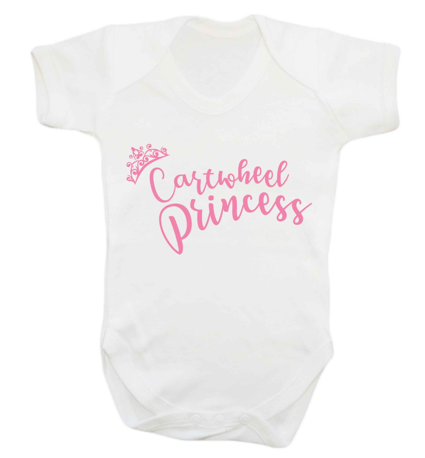 Cartwheel princess Baby Vest white 18-24 months