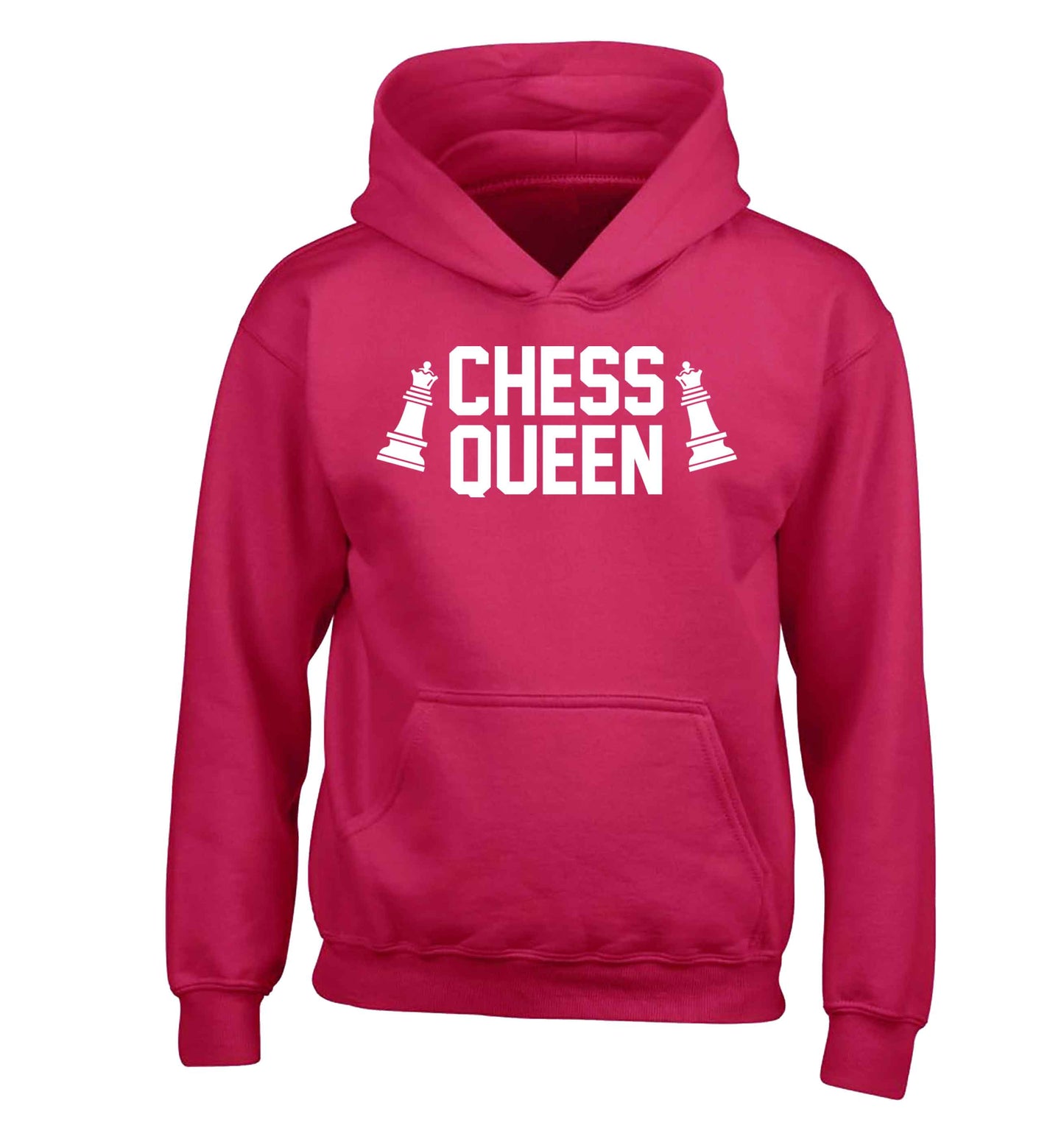 Chess queen children's pink hoodie 12-13 Years
