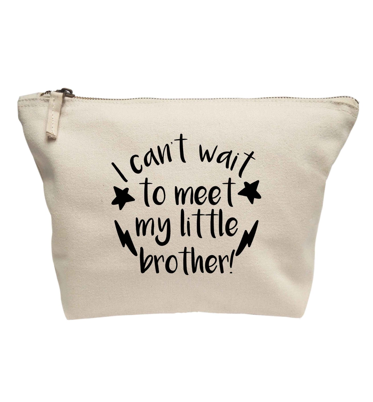 I can't wait to meet my sister! | makeup / wash bag