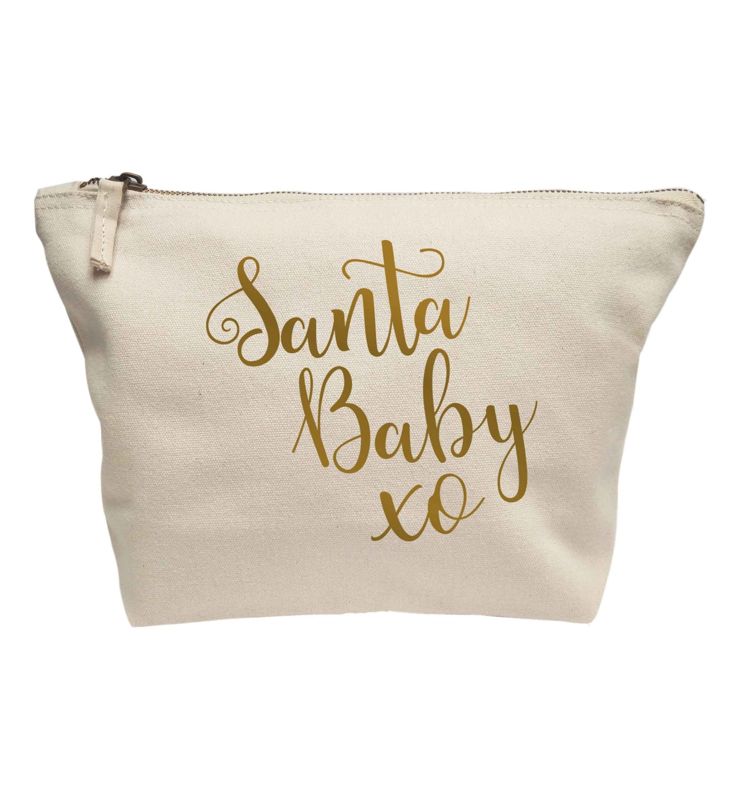 Santa baby | makeup / wash bag