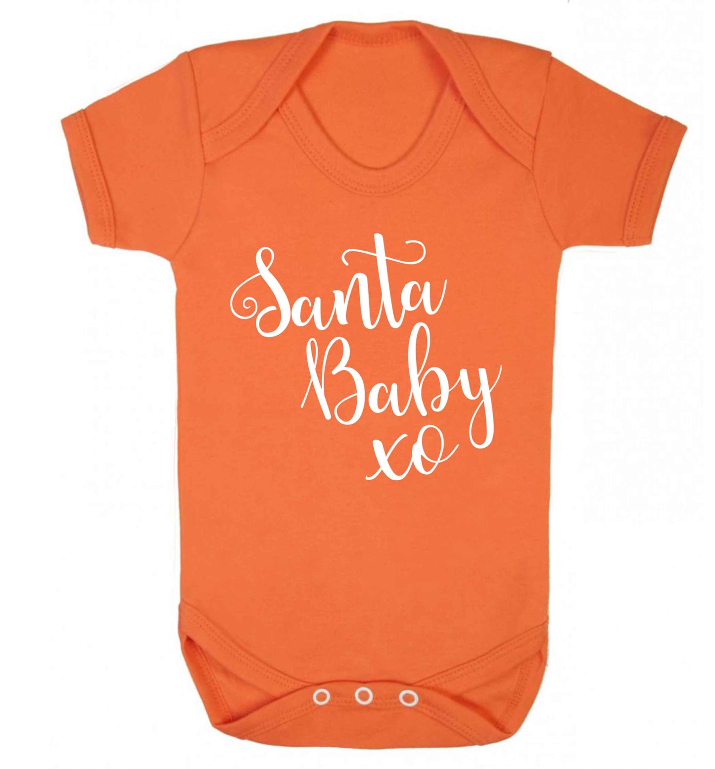 Santa baby Baby Vest orange 18-24 months