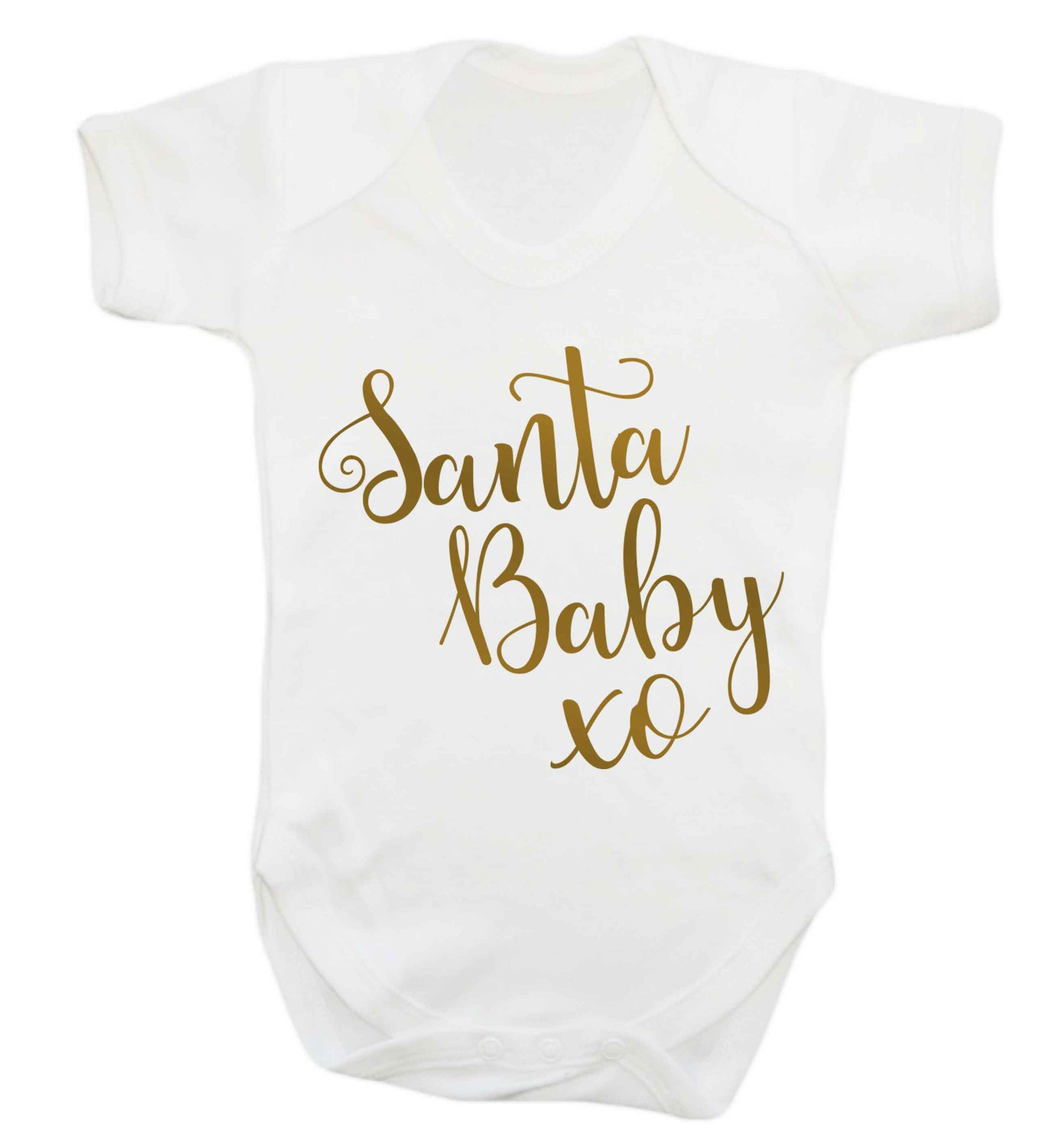 Santa baby Baby Vest white 18-24 months