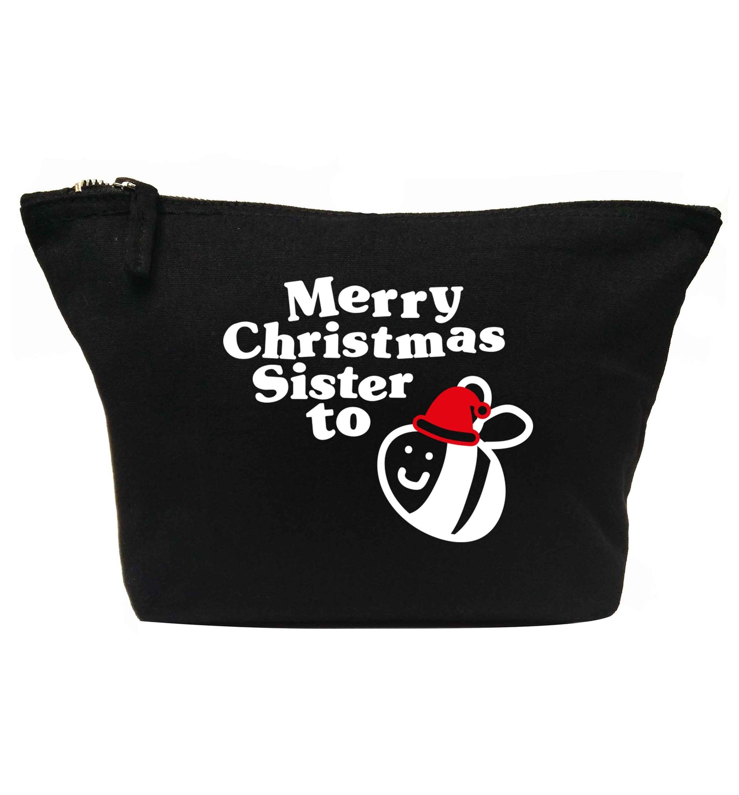 Merry Christmas sister to be | makeup / wash bag
