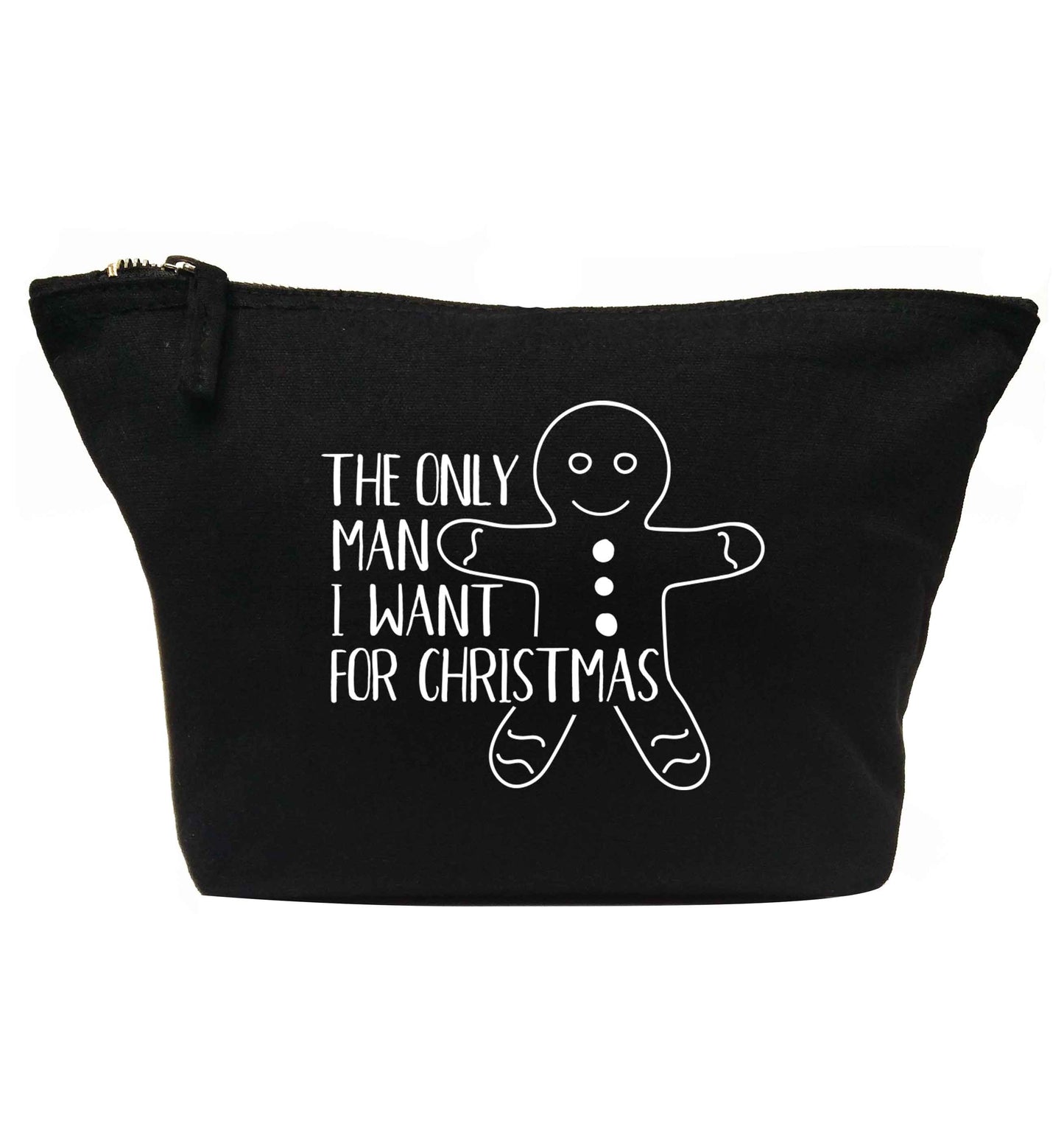 The only man I want for Christmas | makeup / wash bag