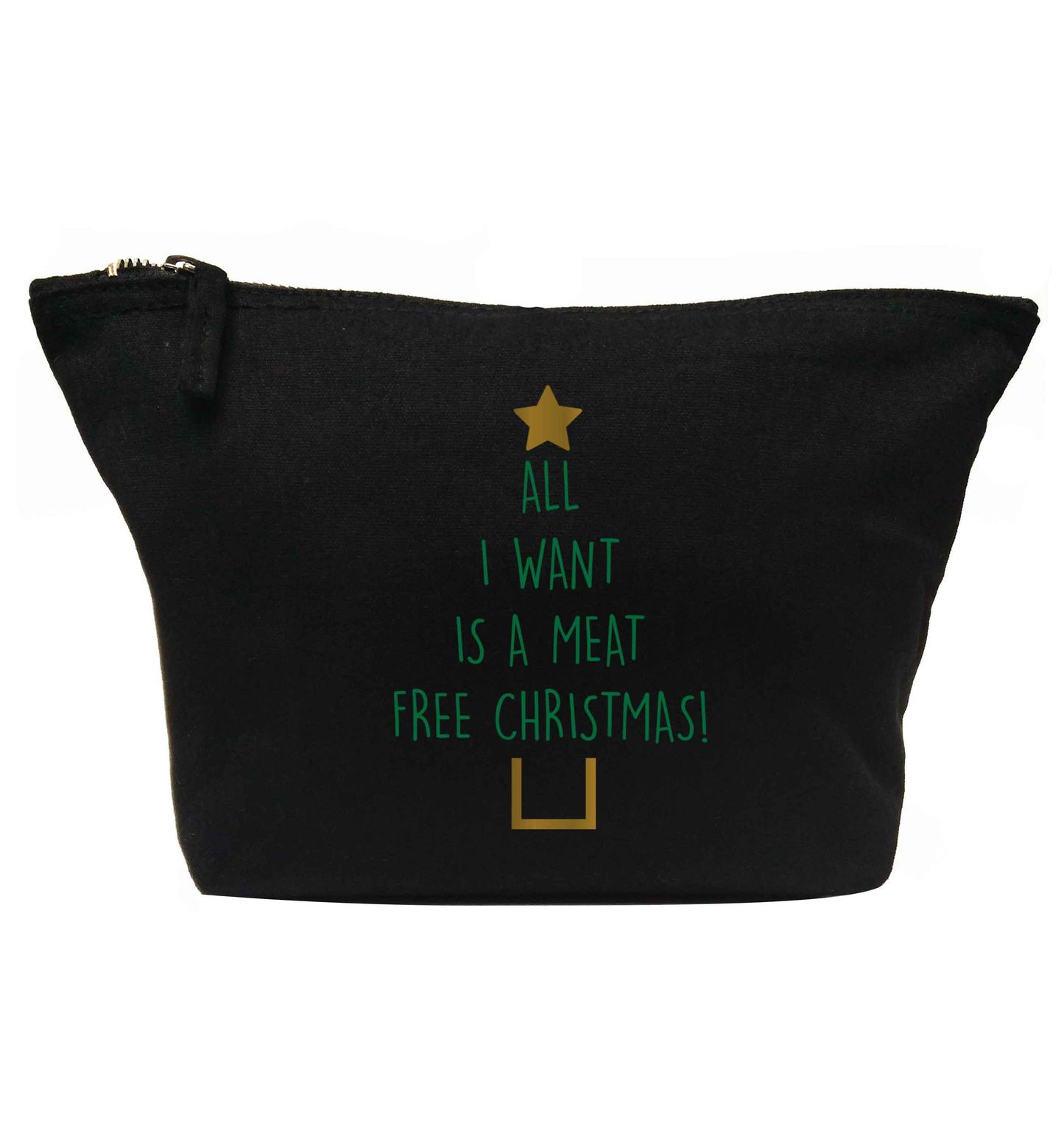 All I want is a meat free Christmas | makeup / wash bag