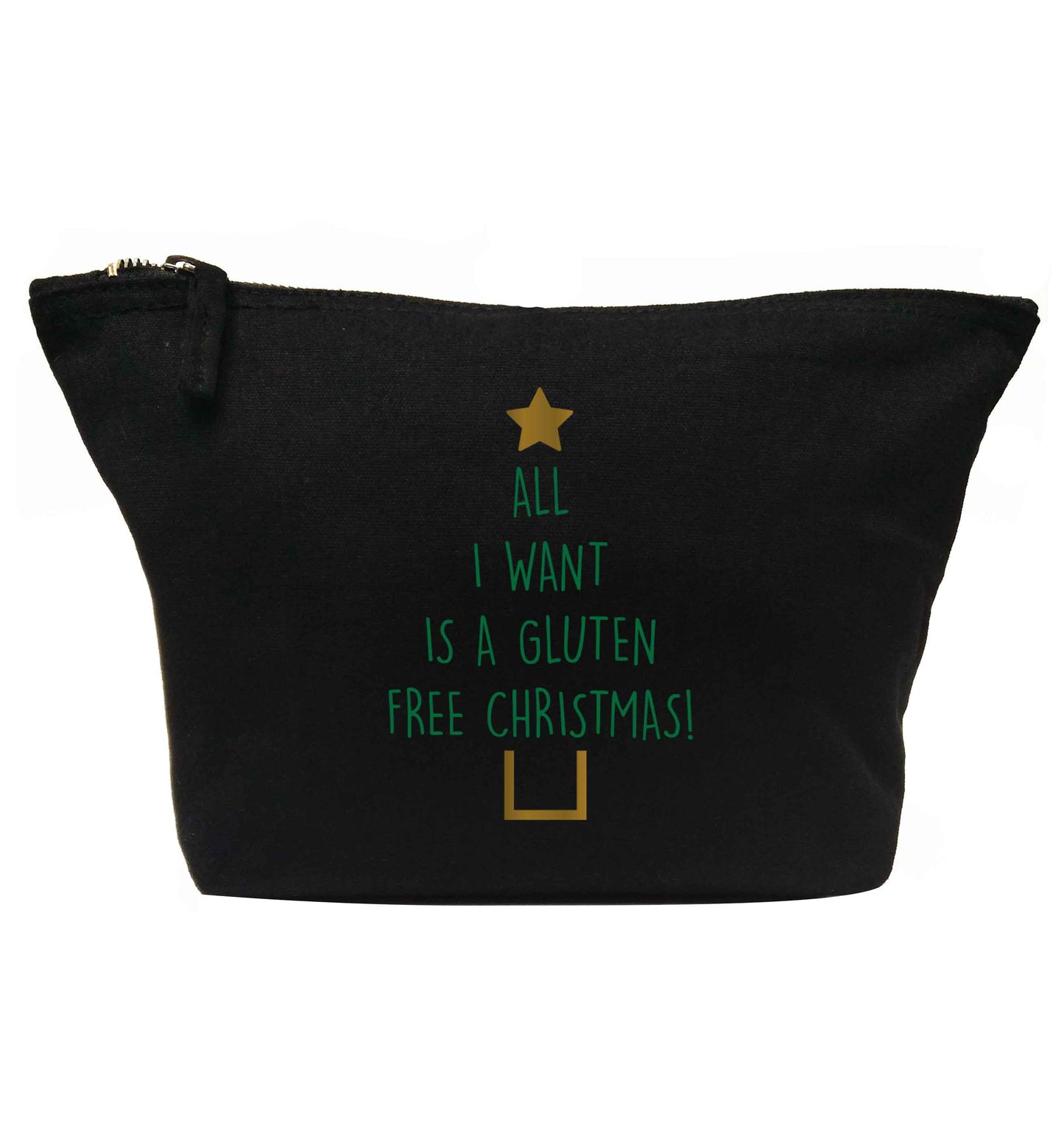 All I want is a gluten free Christmas | makeup / wash bag