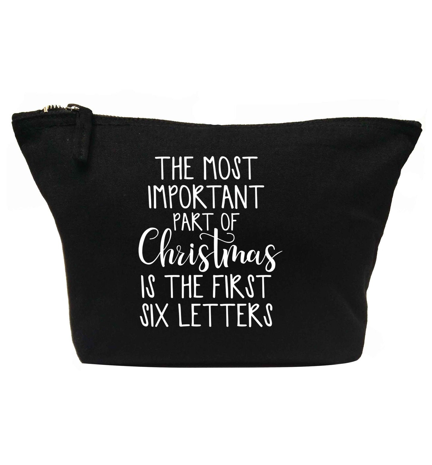 The most important thing about Christmas is the first six letters | makeup / wash bag