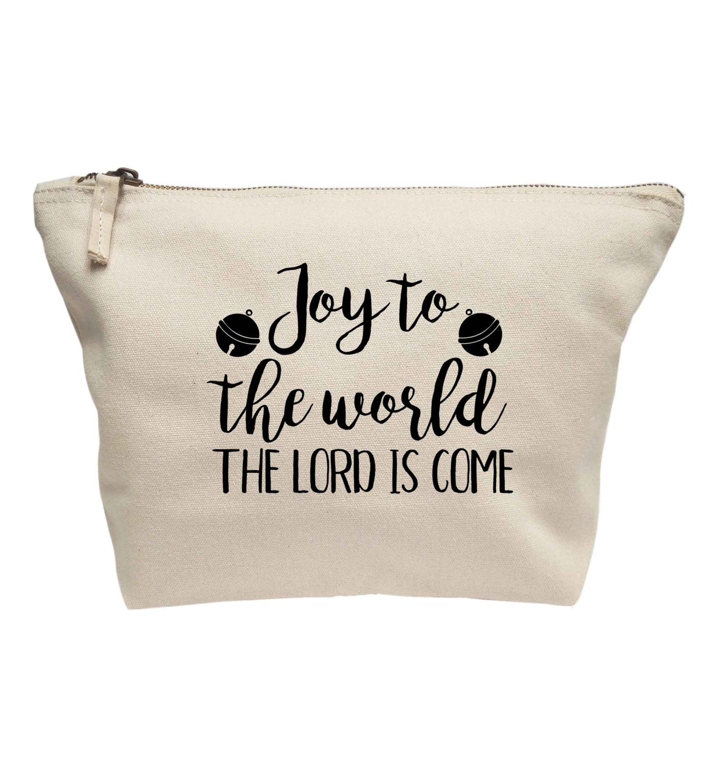 Joy to the World Lord | Makeup / wash bag