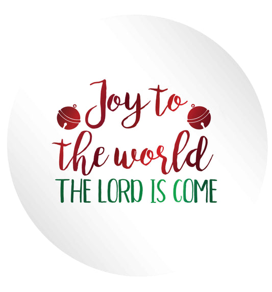 Joy to the World Lord 24 @ 45mm matt circle stickers