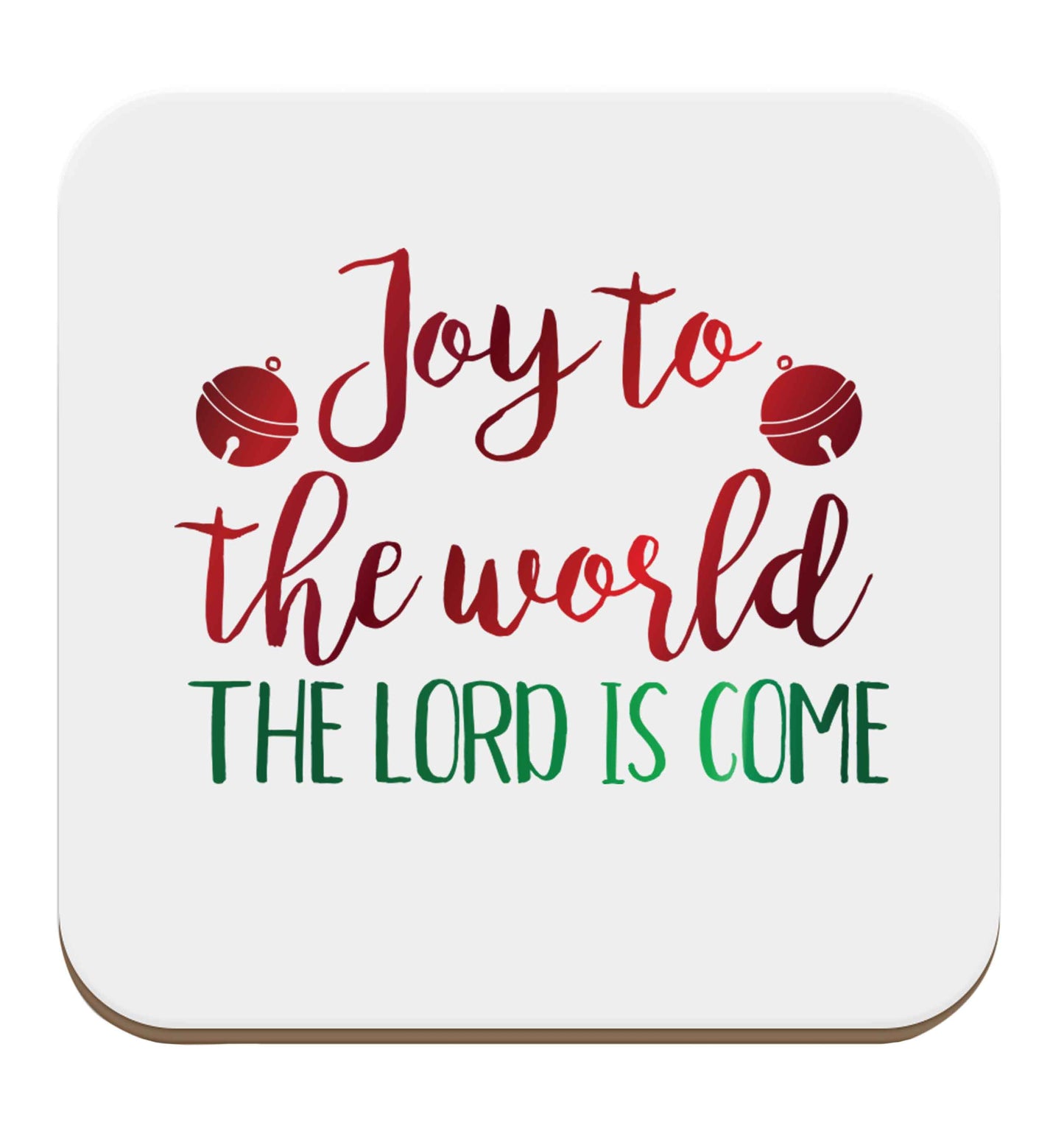 Joy to the World Lord set of four coasters