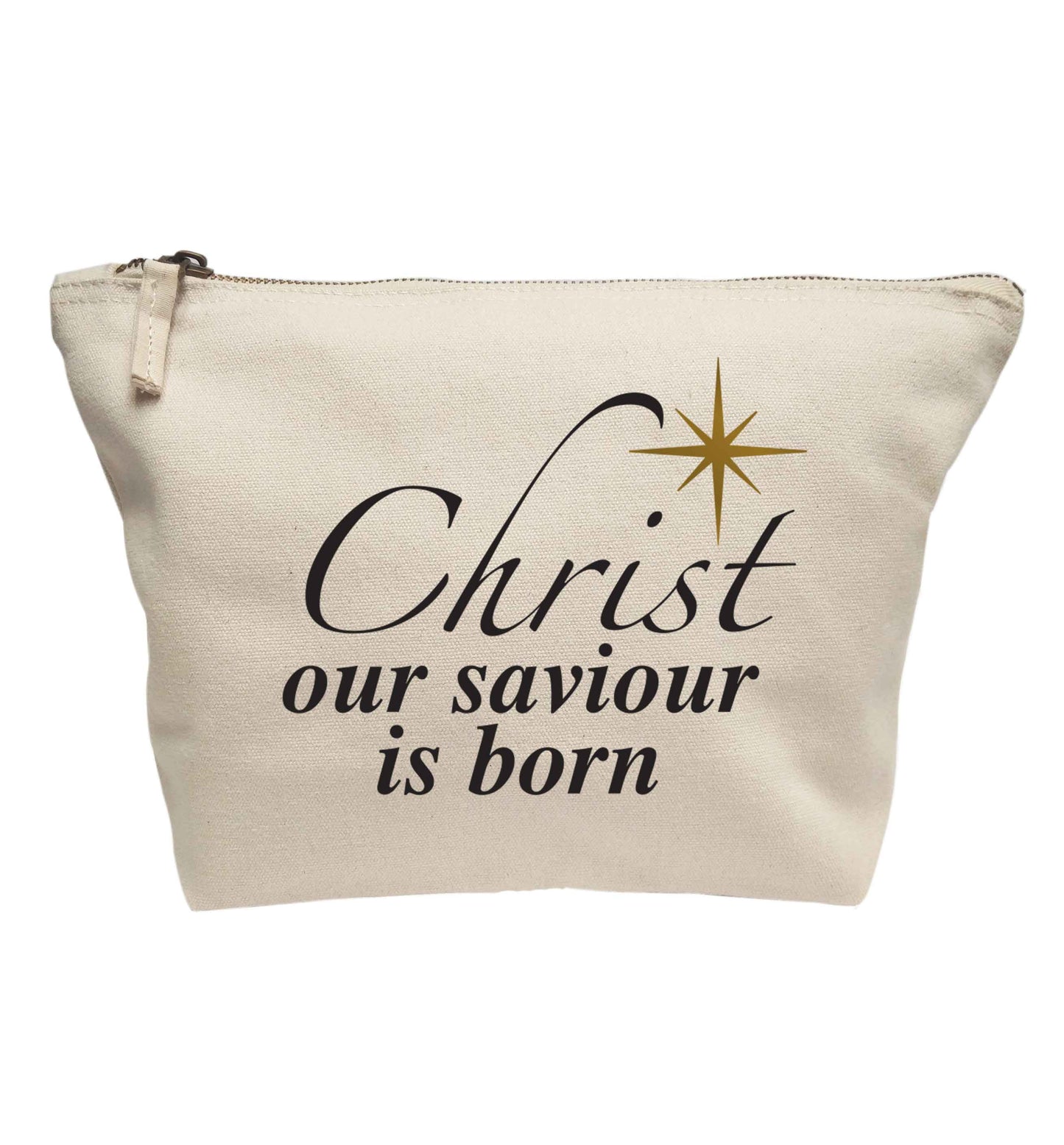 Christ our saviour is born | makeup / wash bag
