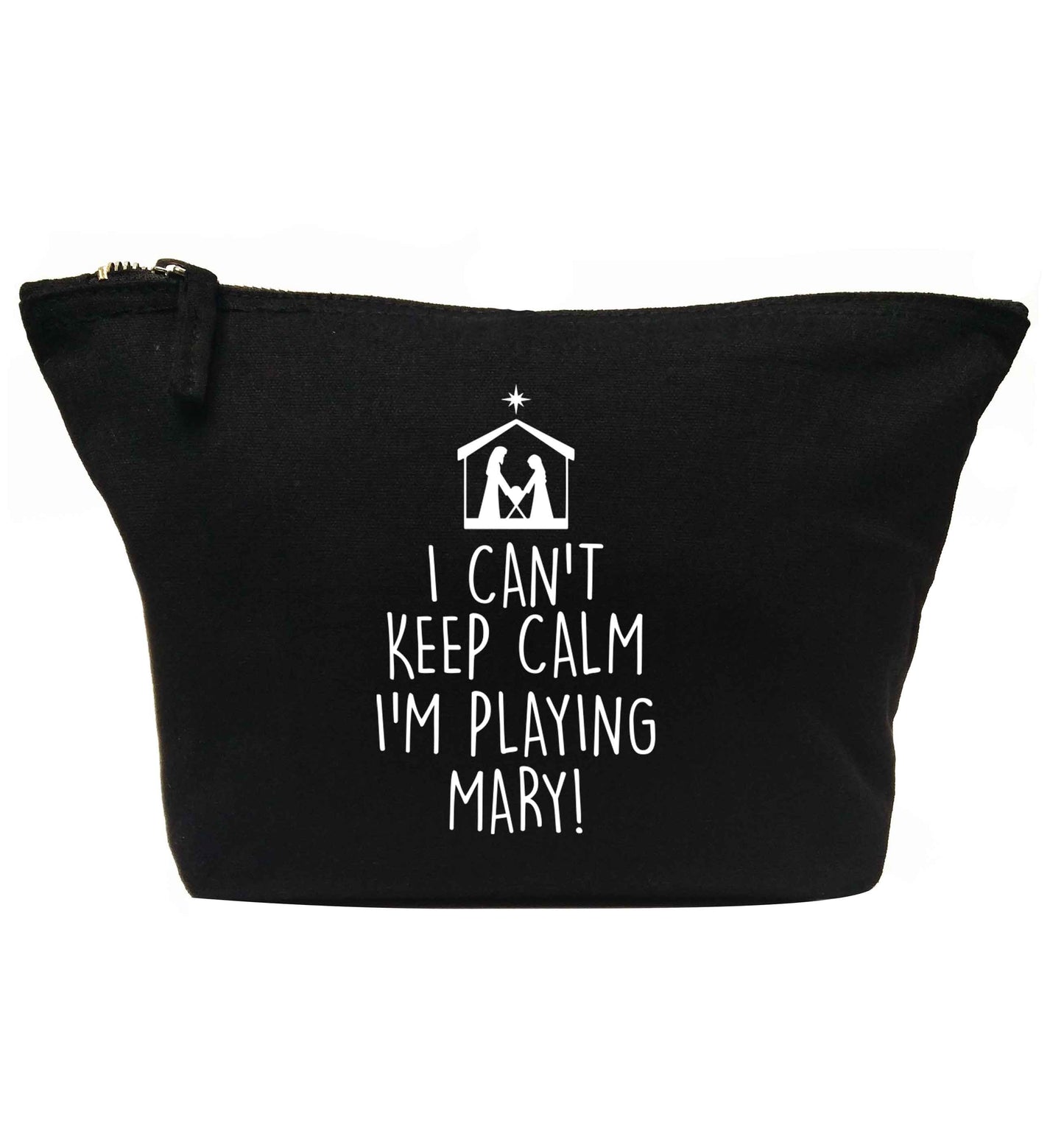 I can't keep calm I'm playing Mary | makeup / wash bag