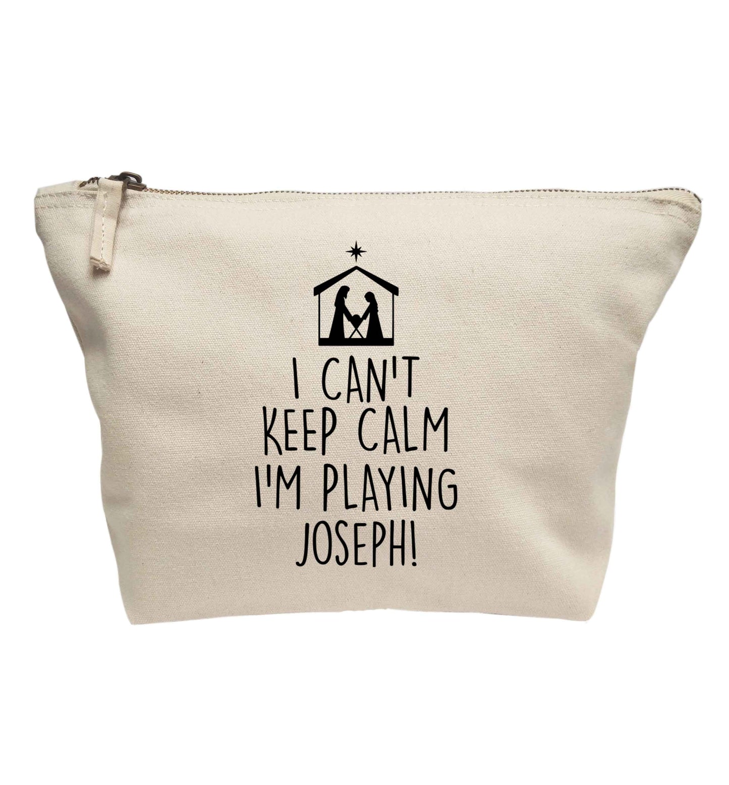 I can't keep calm I'm playing Joseph | makeup / wash bag