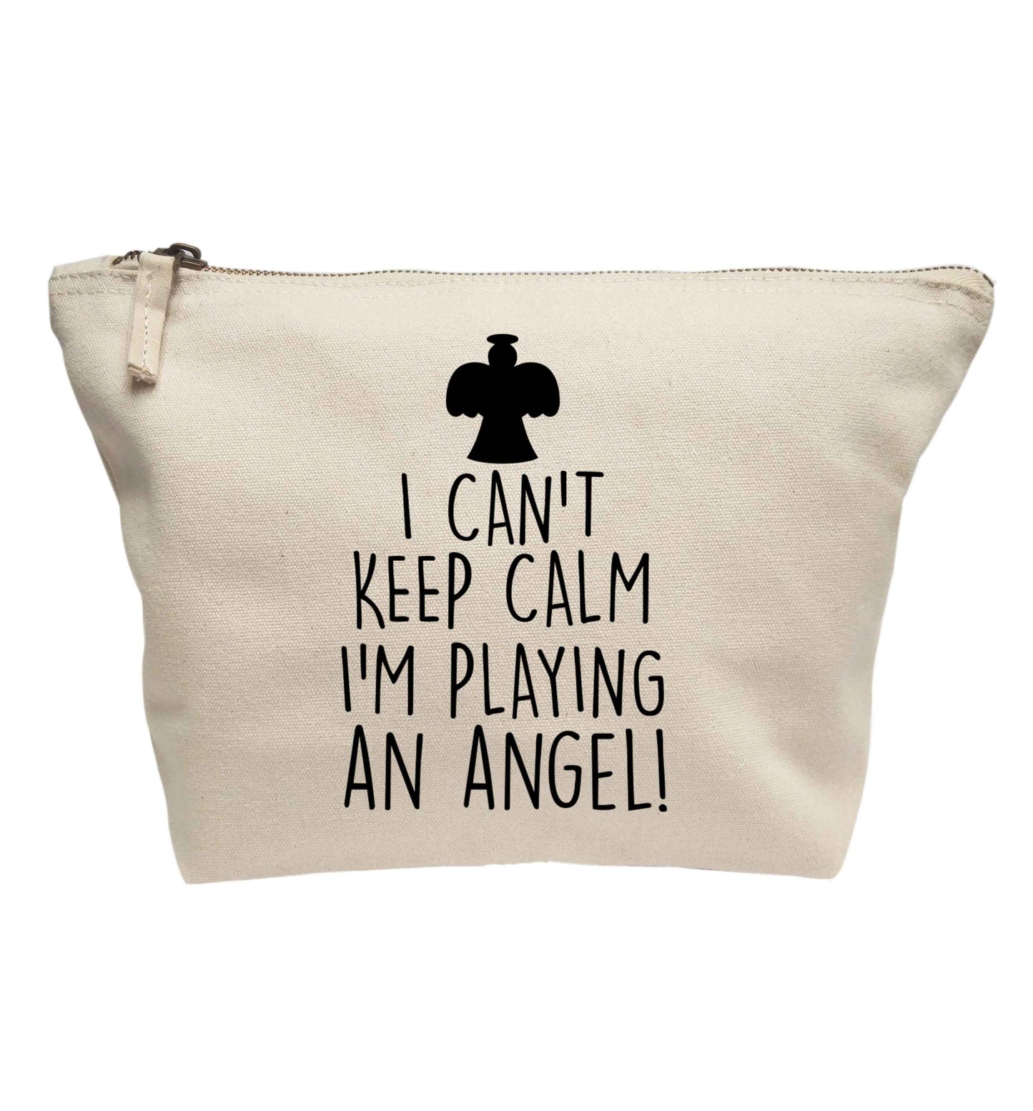 I can't keep calm I'm playing an angel! | makeup / wash bag