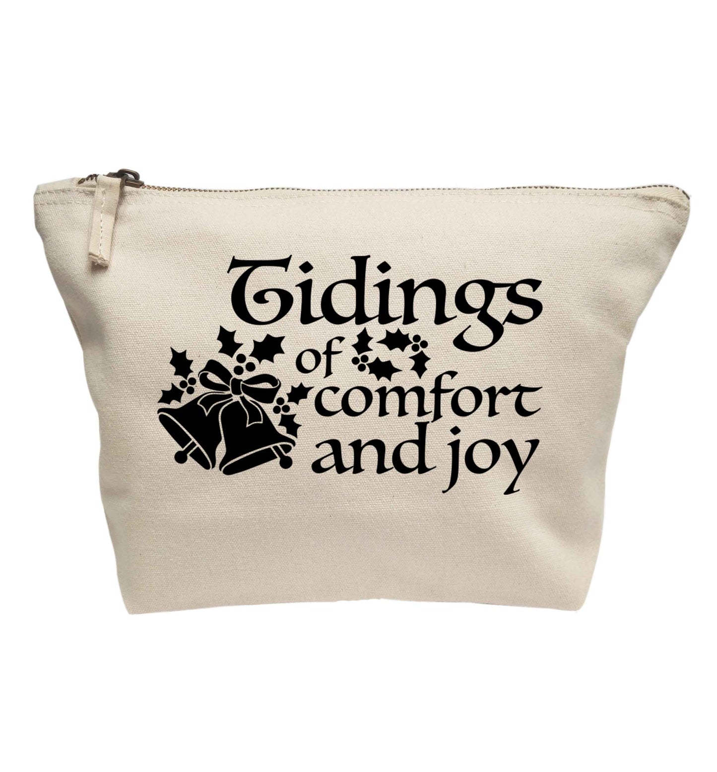 Tidings of comfort and joy | makeup / wash bag