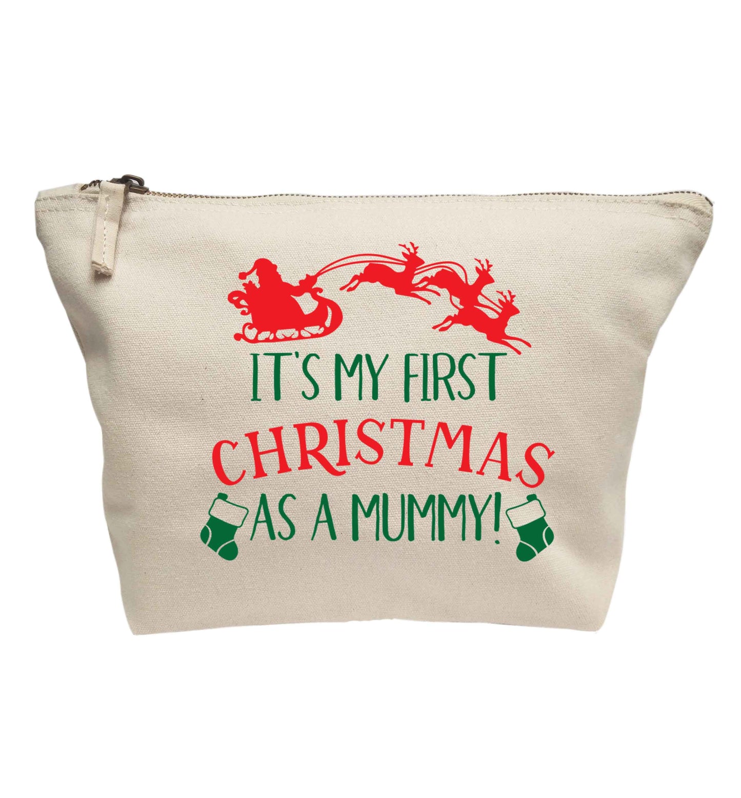 It's my first Christmas as a mummy | makeup / wash bag