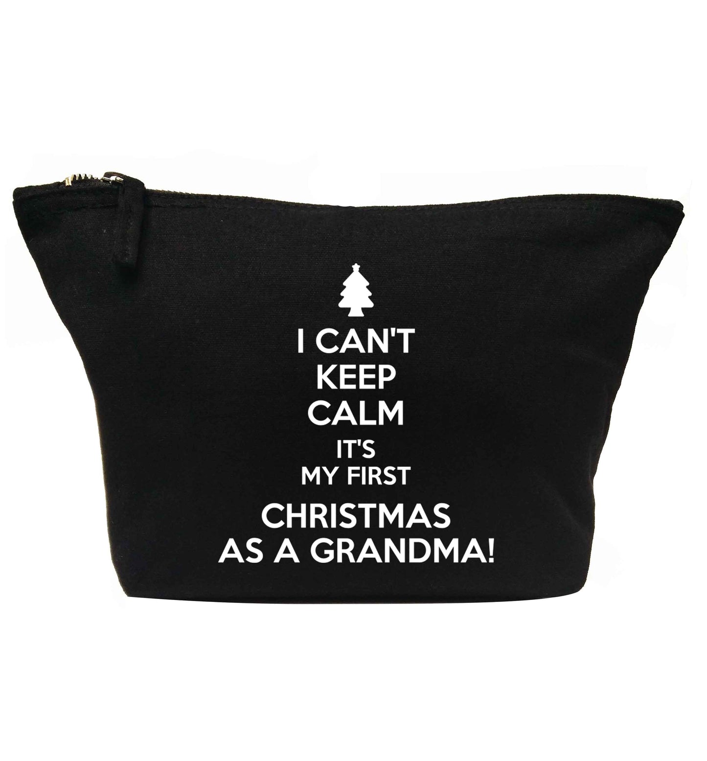 I can't keep calm it's my first Christmas as a grandma! | makeup / wash bag